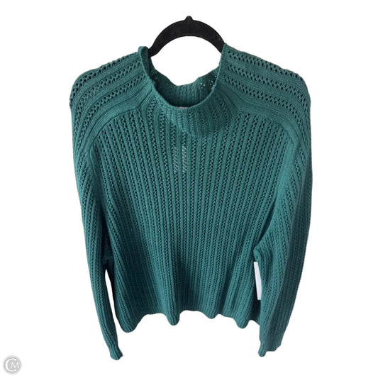 Sweater By Loft In Green, Size: Xl