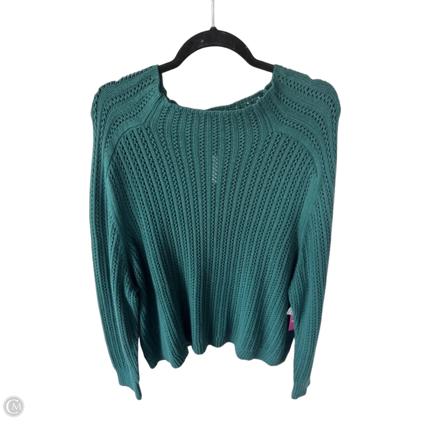 Sweater By Loft In Green, Size: L