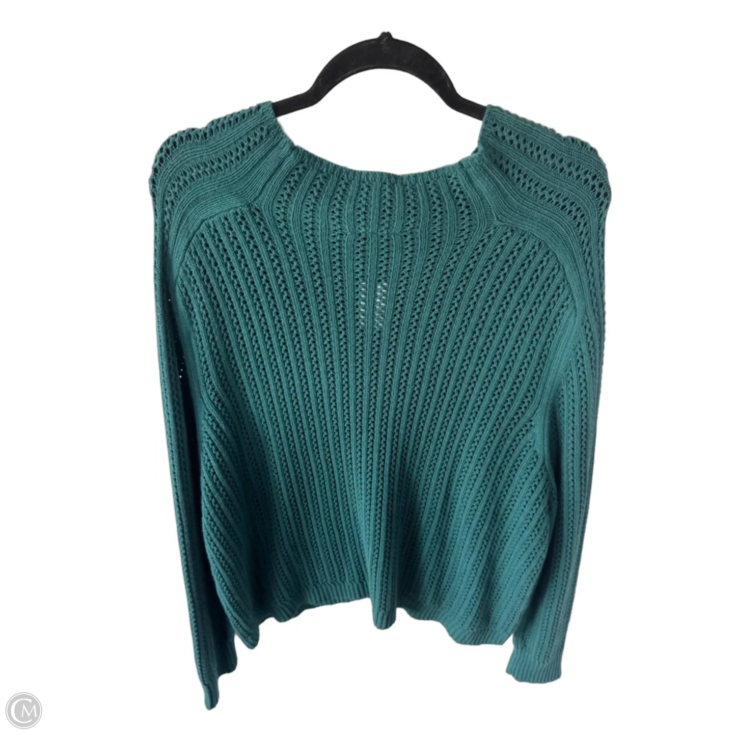Sweater By Loft In Green, Size: L