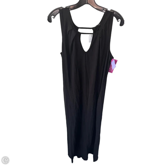 Dress Casual Maxi By La Made In Black, Size: L