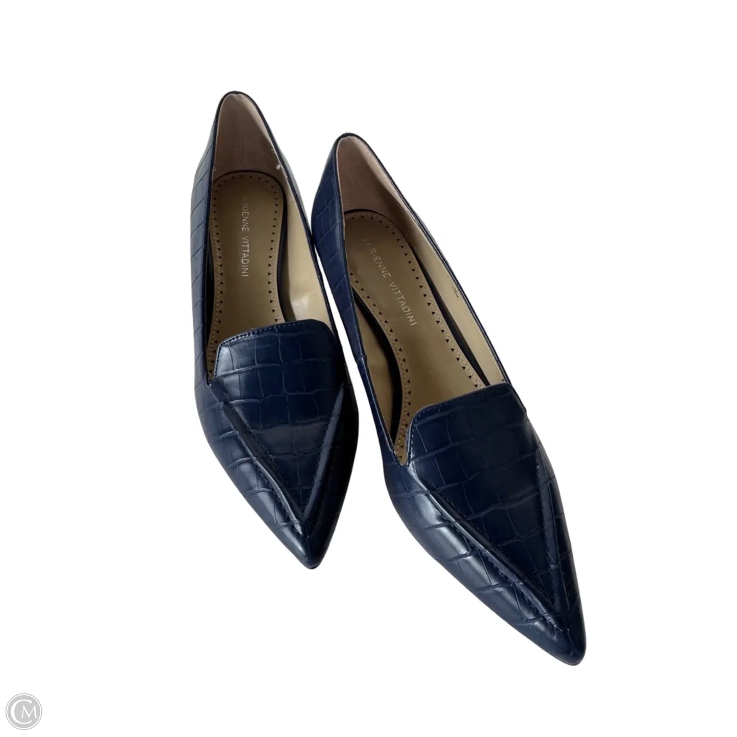 Shoes Heels Kitten By Adrienne Vittadini In Blue, Size: 7.5