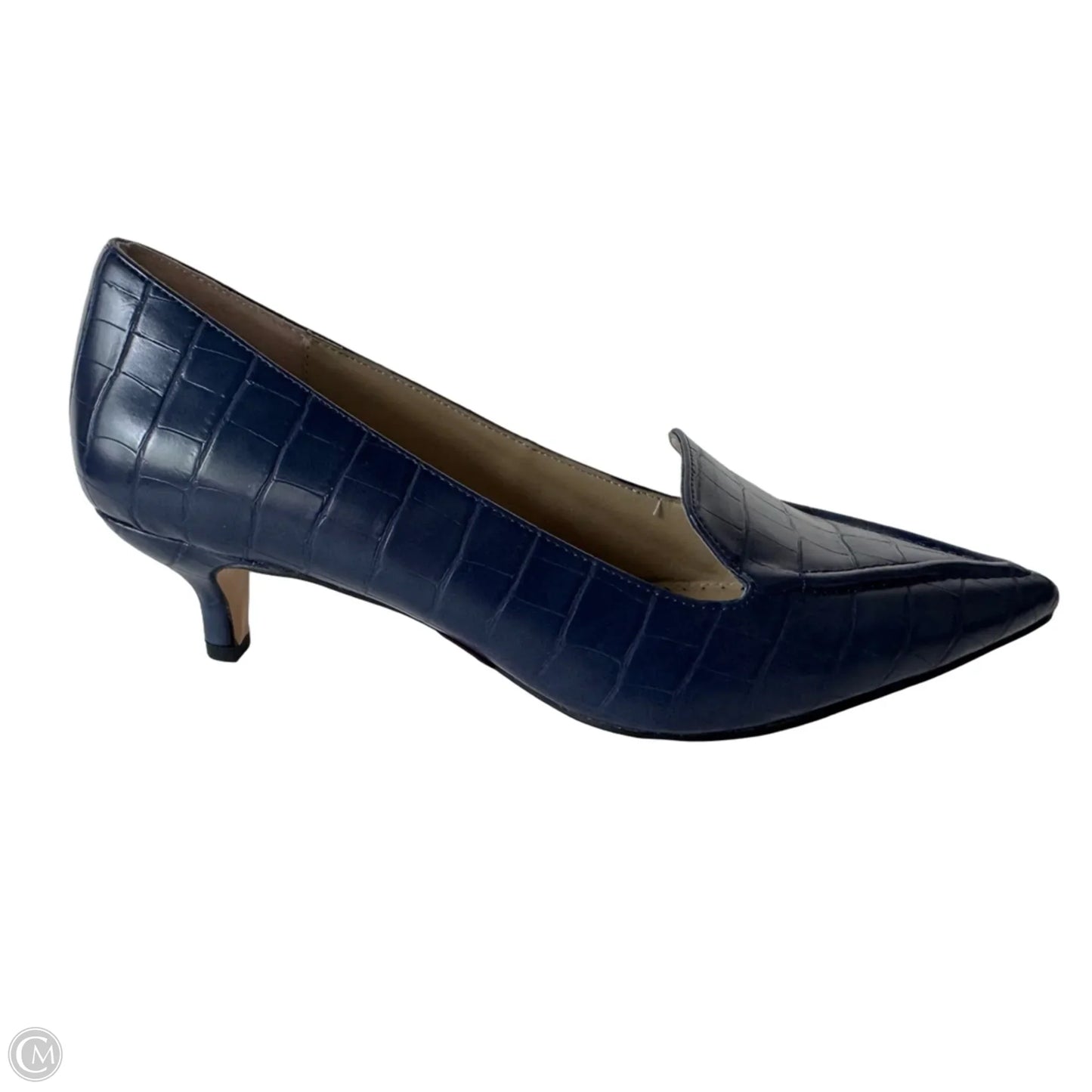 Shoes Heels Kitten By Adrienne Vittadini In Blue, Size: 7.5