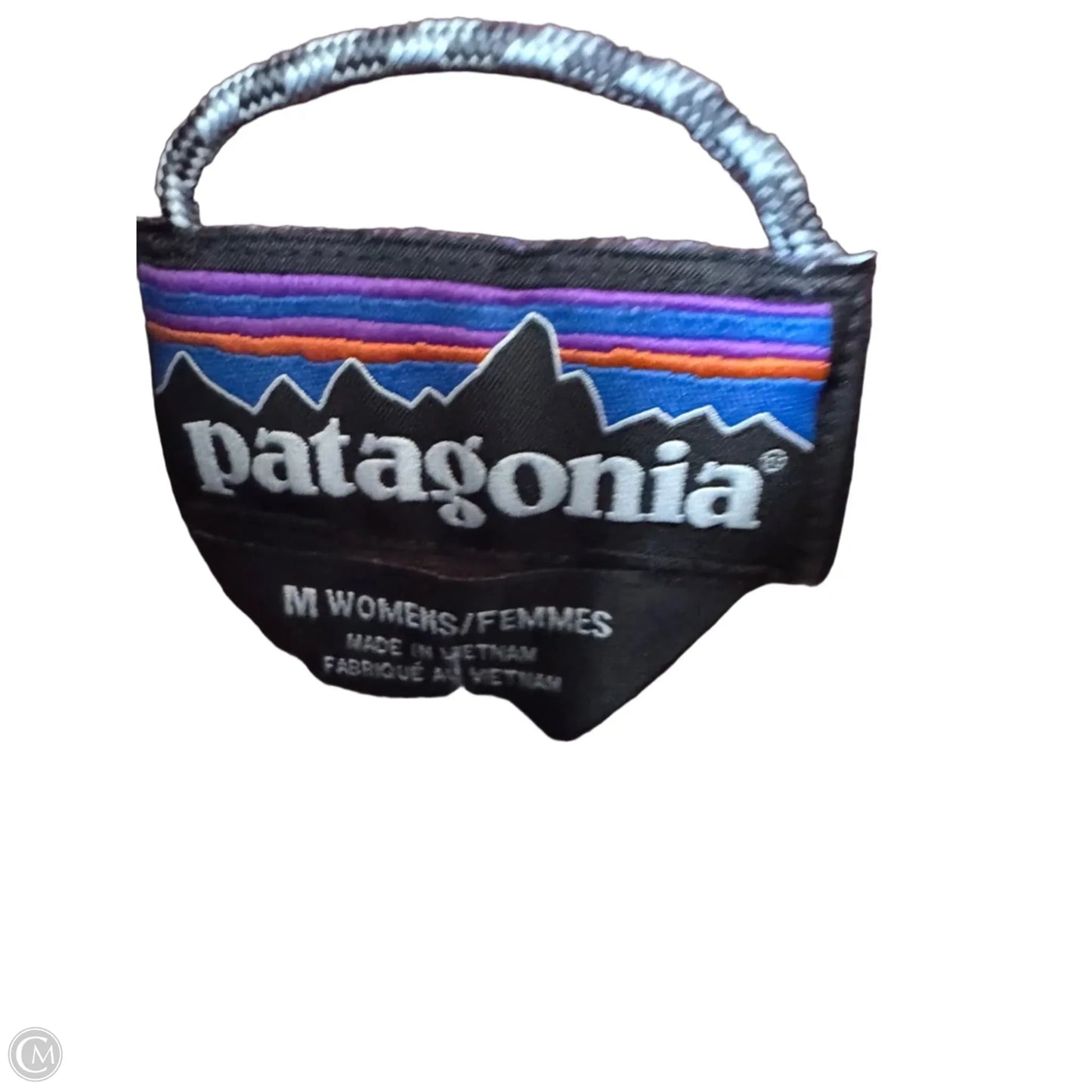 Vest Puffer & Quilted By Patagonia In Brown & Gold, Size: M