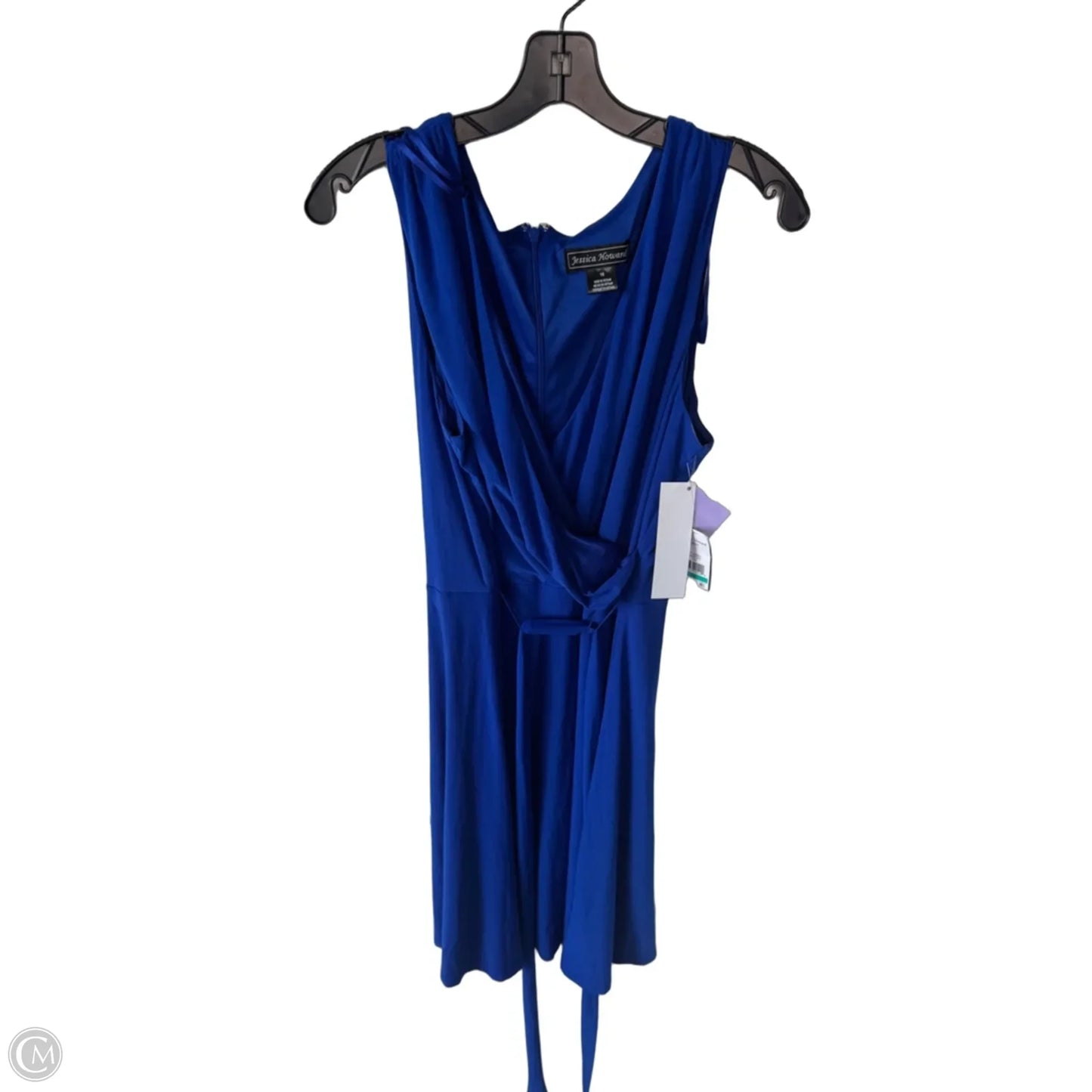 Dress Party Short By Jessica Howard In Blue, Size: Xl