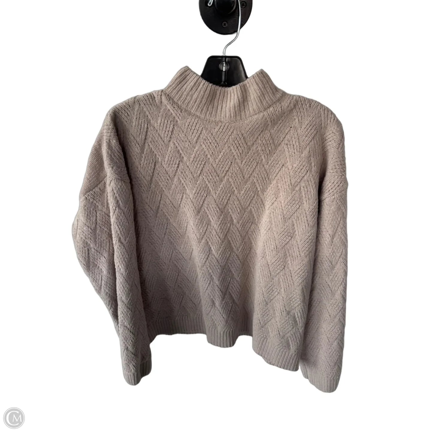 Sweater By Clothes Mentor In Tan, Size: M