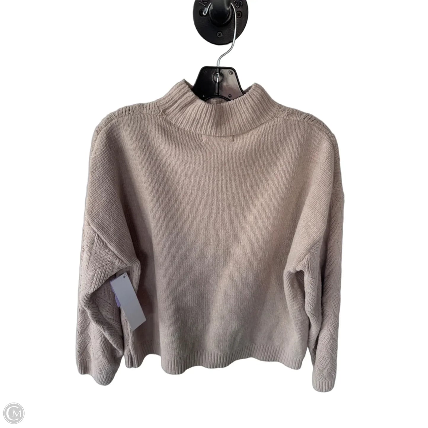 Sweater By Clothes Mentor In Tan, Size: M