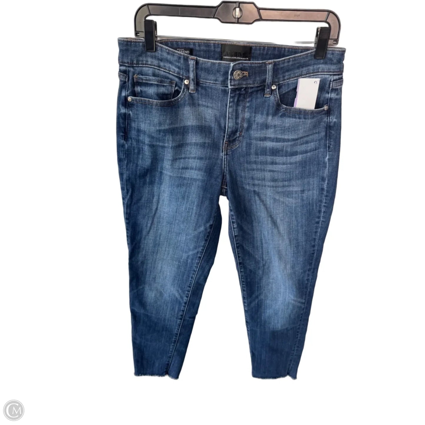 Jeans Boyfriend By White House Black Market In Blue Denim, Size: 6
