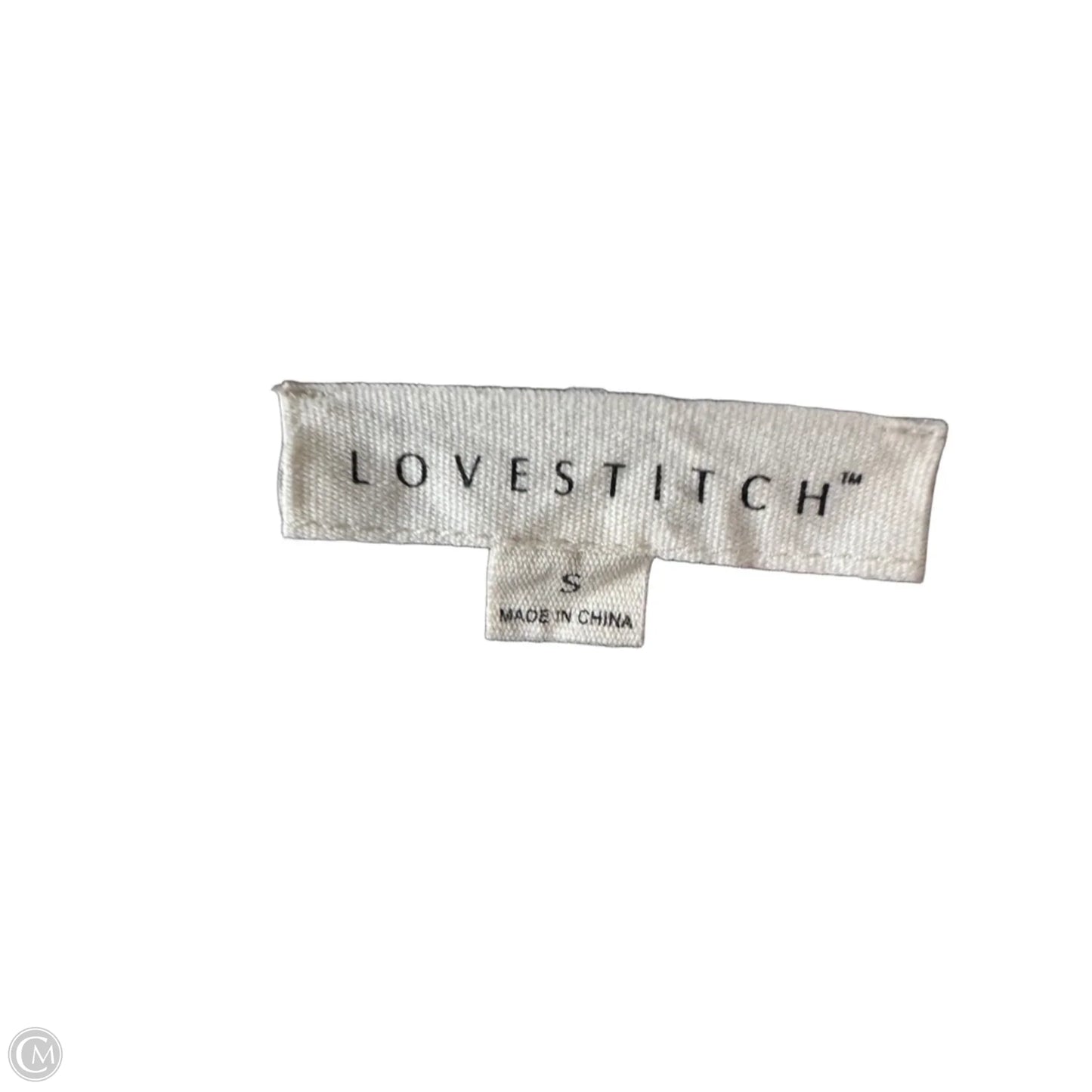 Top Long Sleeve By Lovestitch In Grey & Purple, Size: S