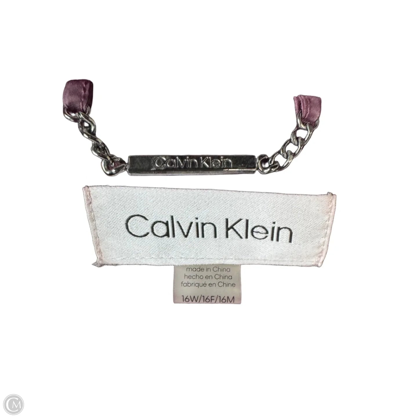Blazer By Calvin Klein In Purple, Size: Xl
