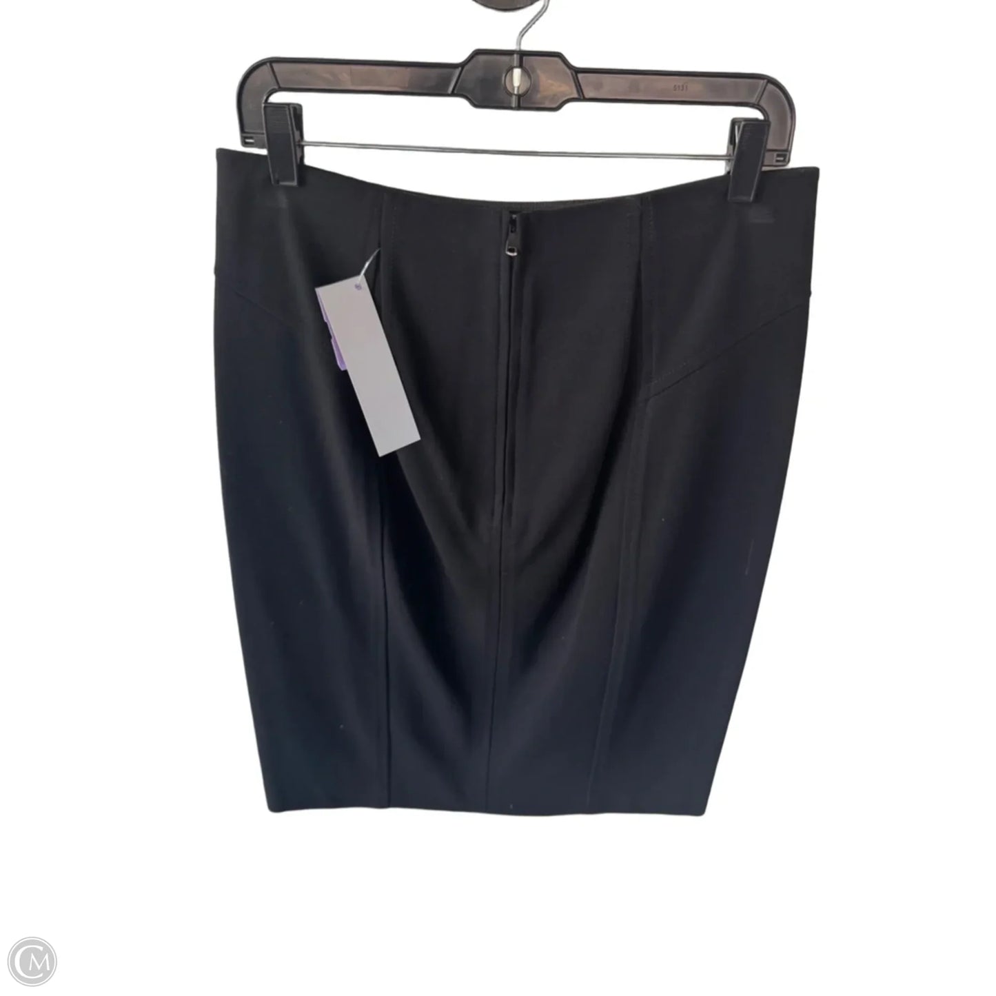 Skirt Midi By Ann Taylor In Black, Size: 8