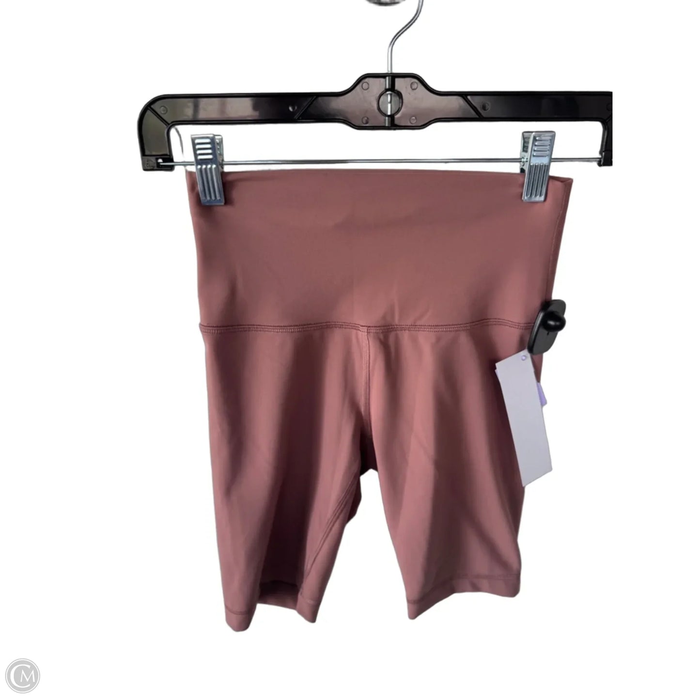 Athletic Shorts By Lululemon In Pink, Size: 4