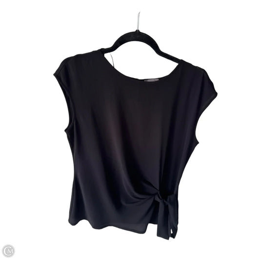 Blouse Sleeveless By Vince Camuto In Black, Size: S