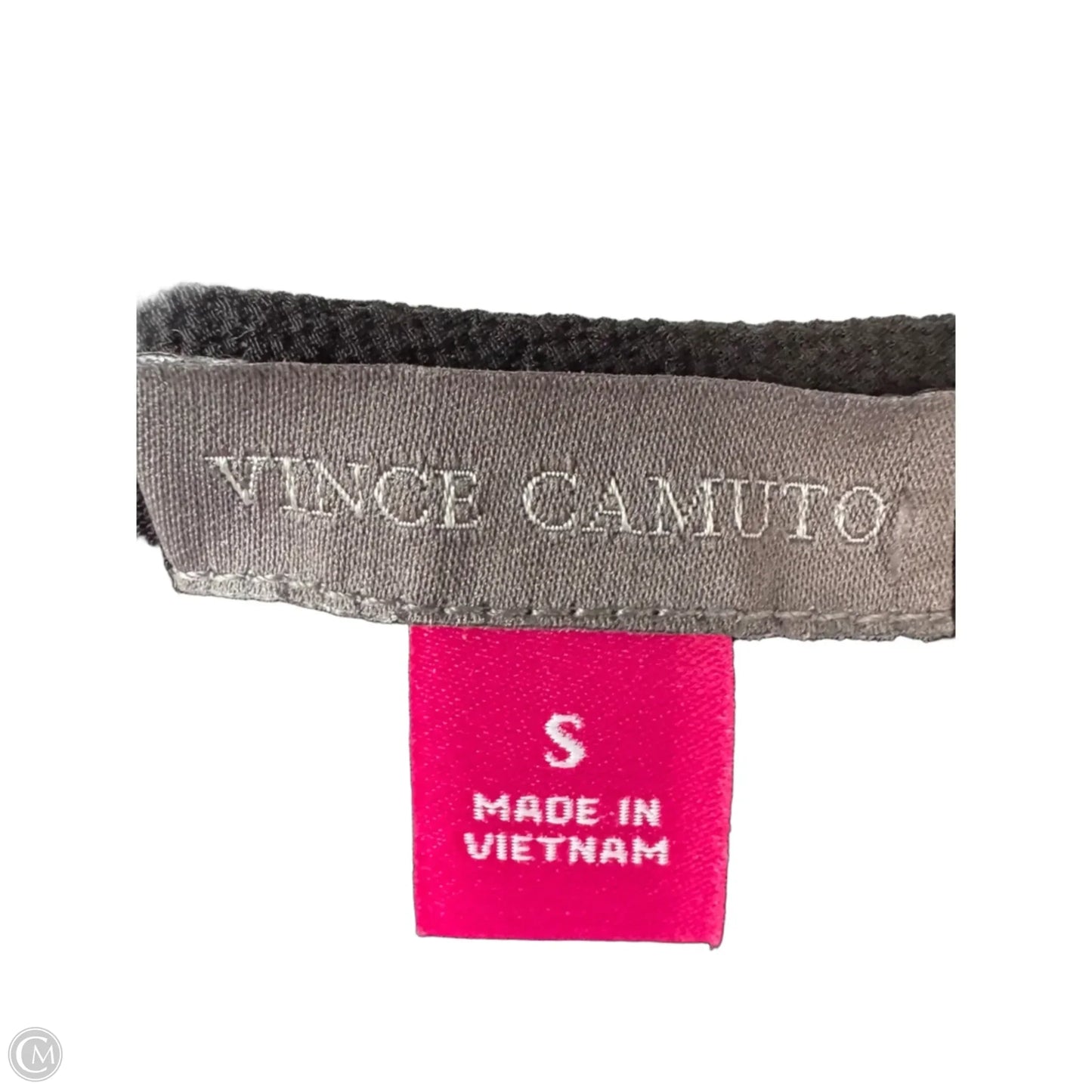 Blouse Sleeveless By Vince Camuto In Black, Size: S