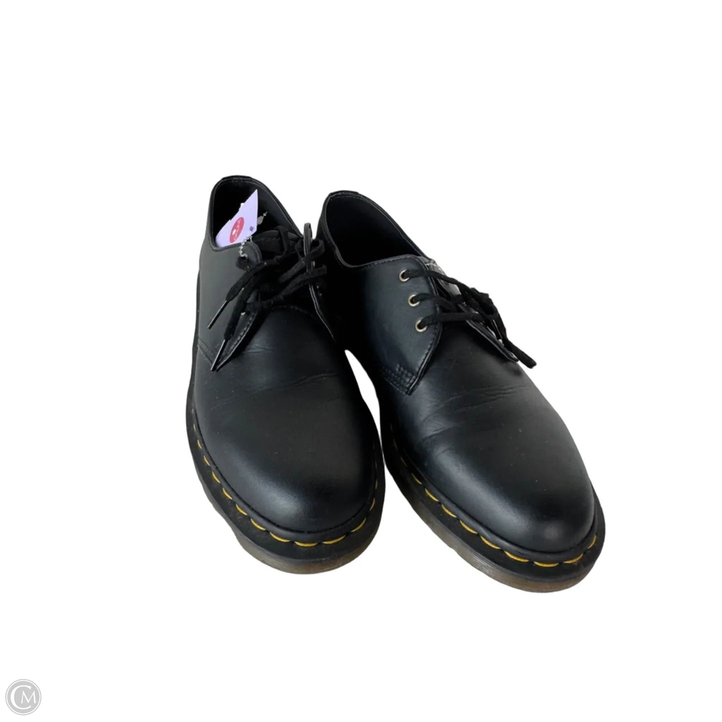 Shoes Flats By Dr Martens In Black, Size: 10
