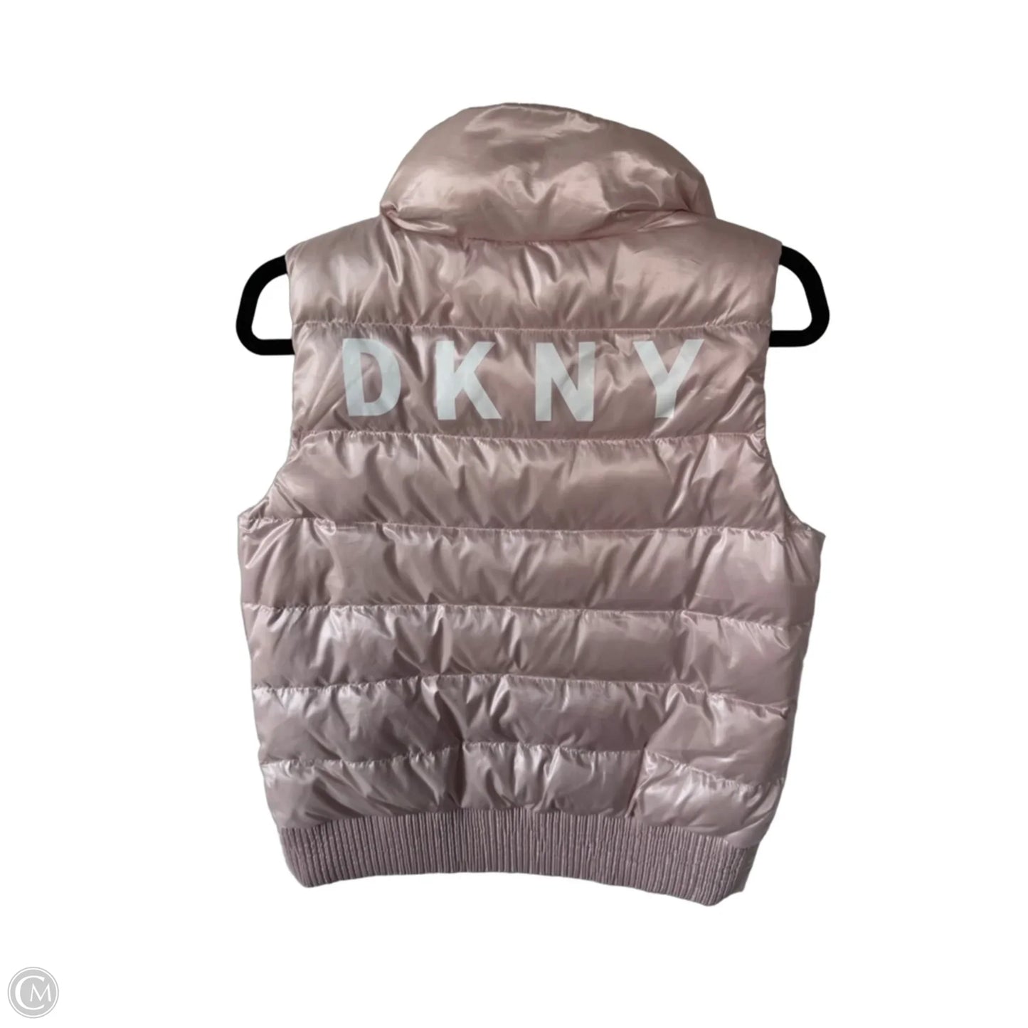 Vest Puffer & Quilted By Dkny In Pink, Size: M
