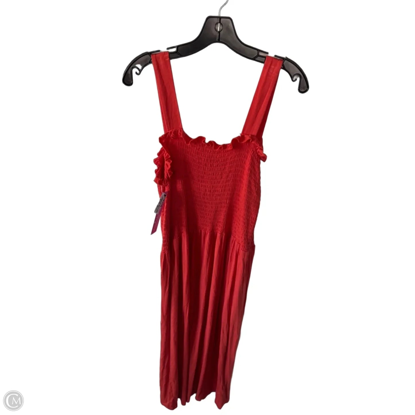 Dress Casual Maxi By Clothes Mentor In Orange, Size: 1X