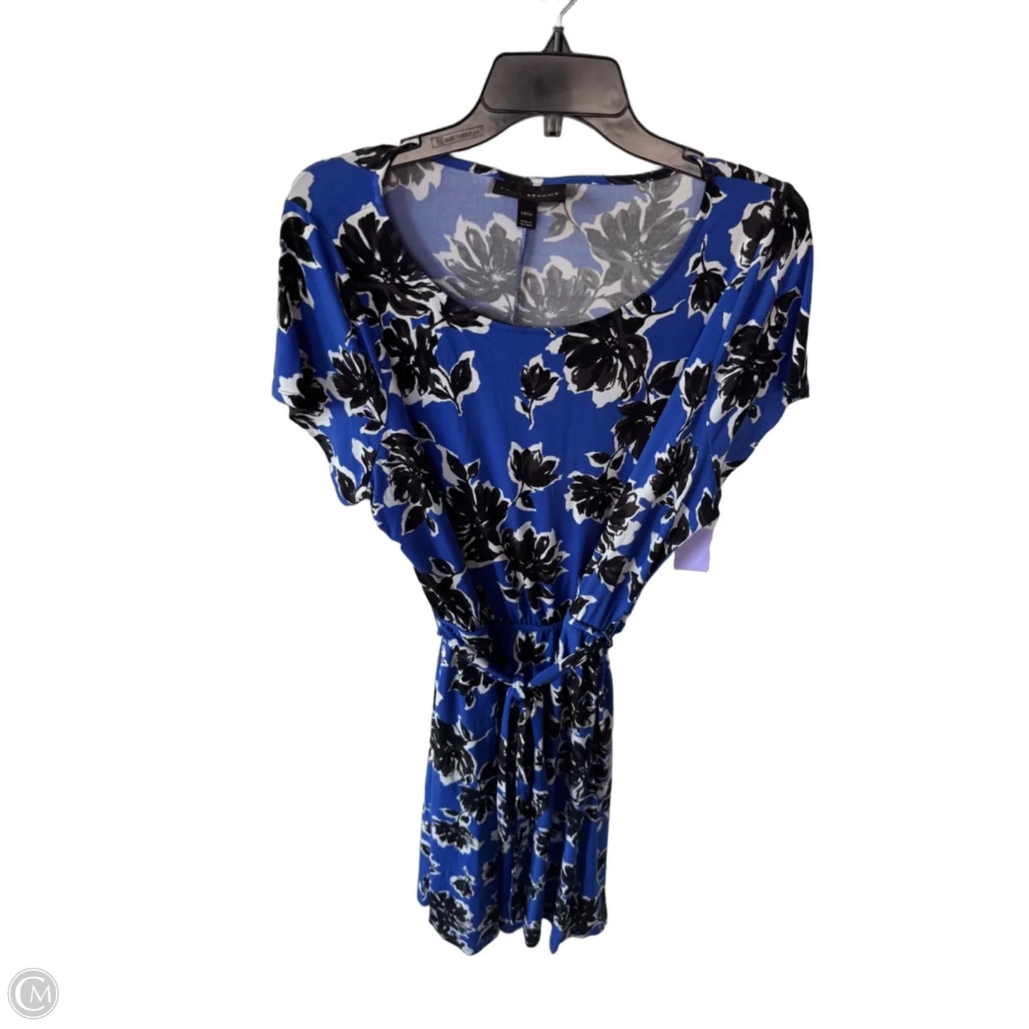 Dress Work By Lane Bryant In Blue & White, Size: Xl