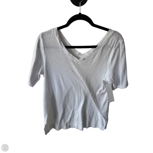 Tunic Short Sleeve By J. Jill In White, Size: M