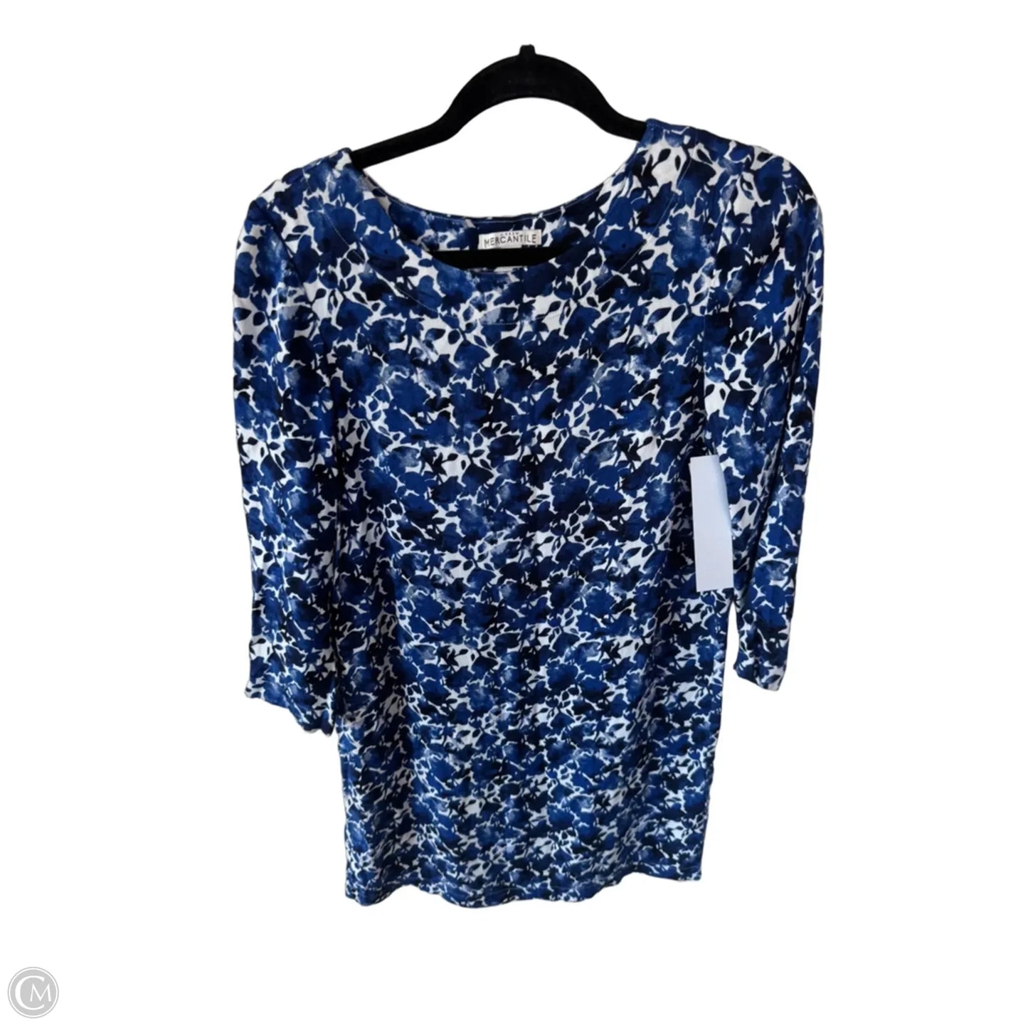 Dress Work By J. Crew In Blue & White, Size: S