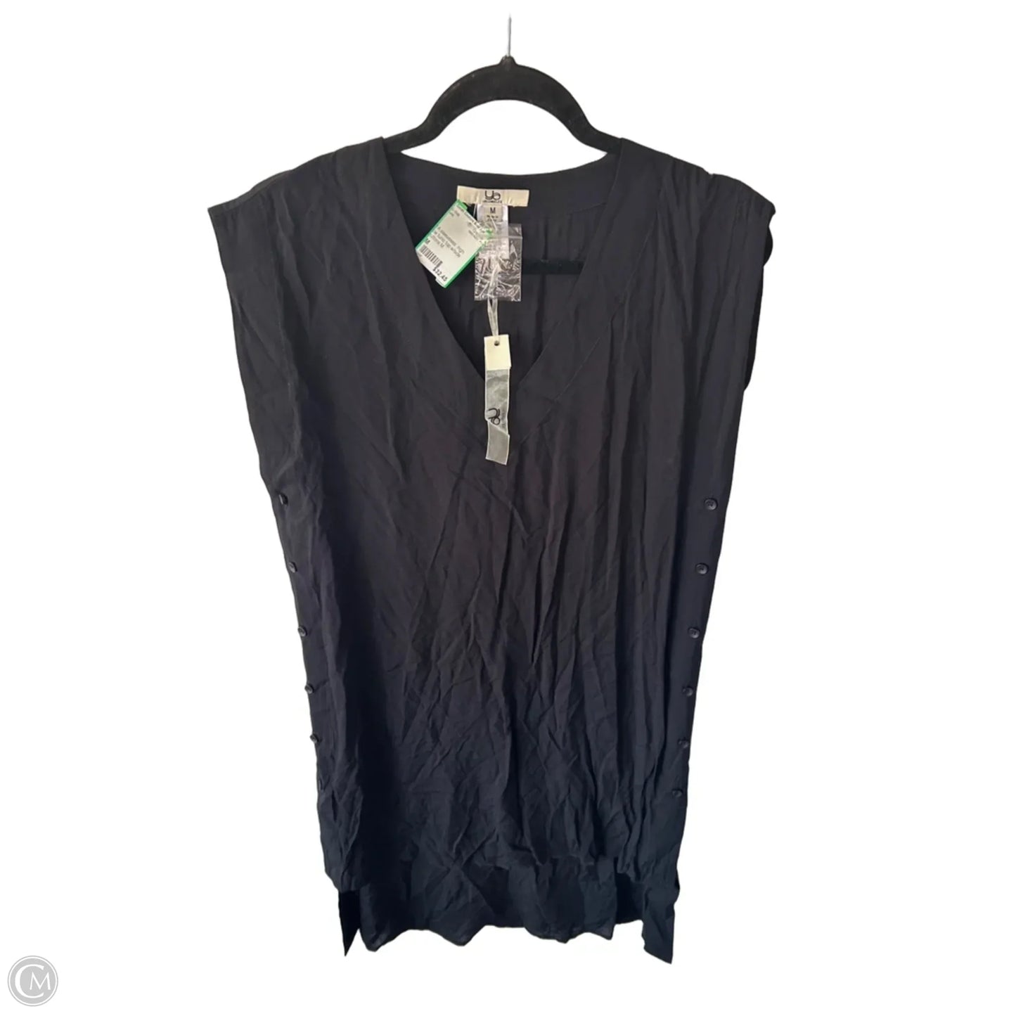 Tunic Sleeveless By Ya In Black, Size: M