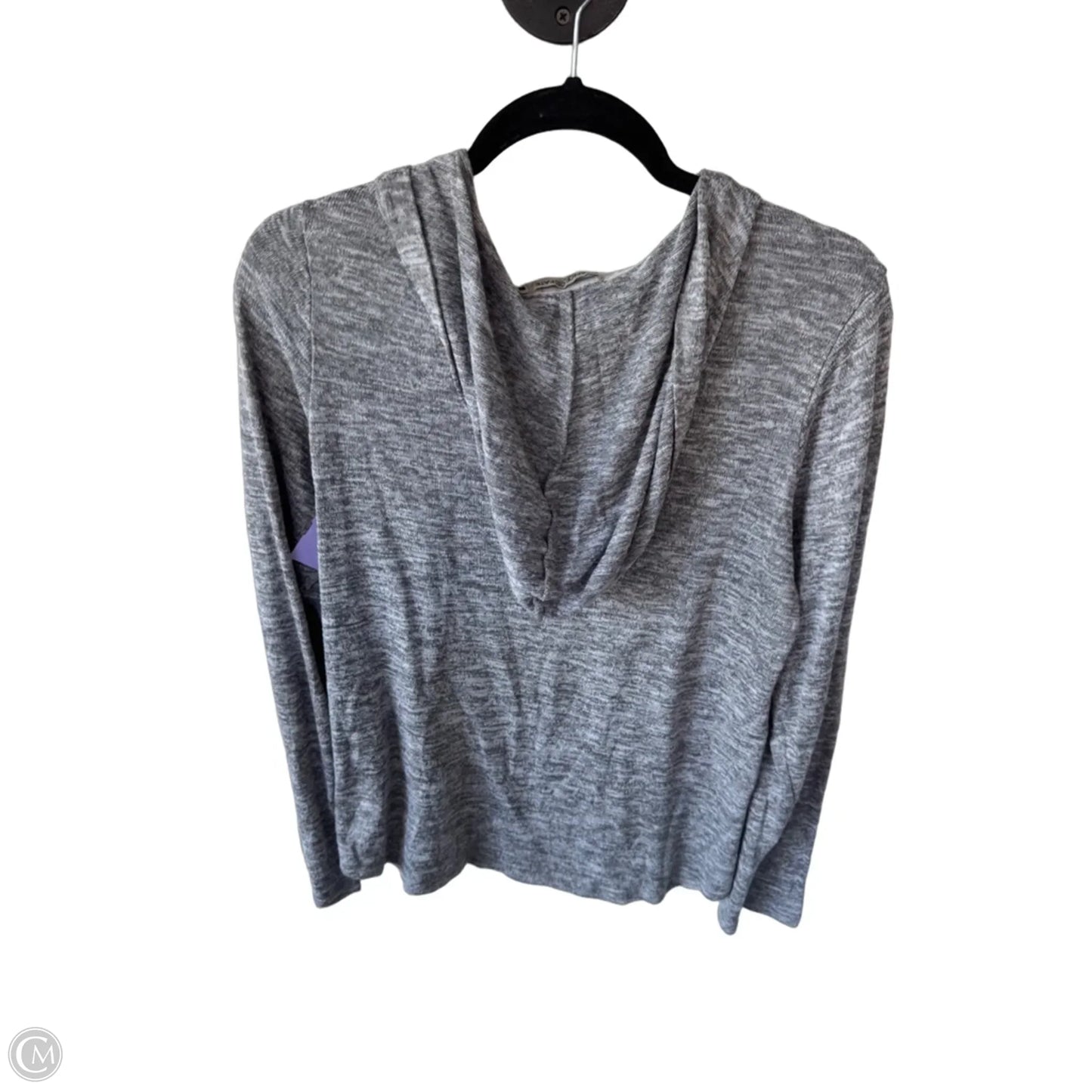 Top Long Sleeve By Clothes Mentor In Grey, Size: Xl