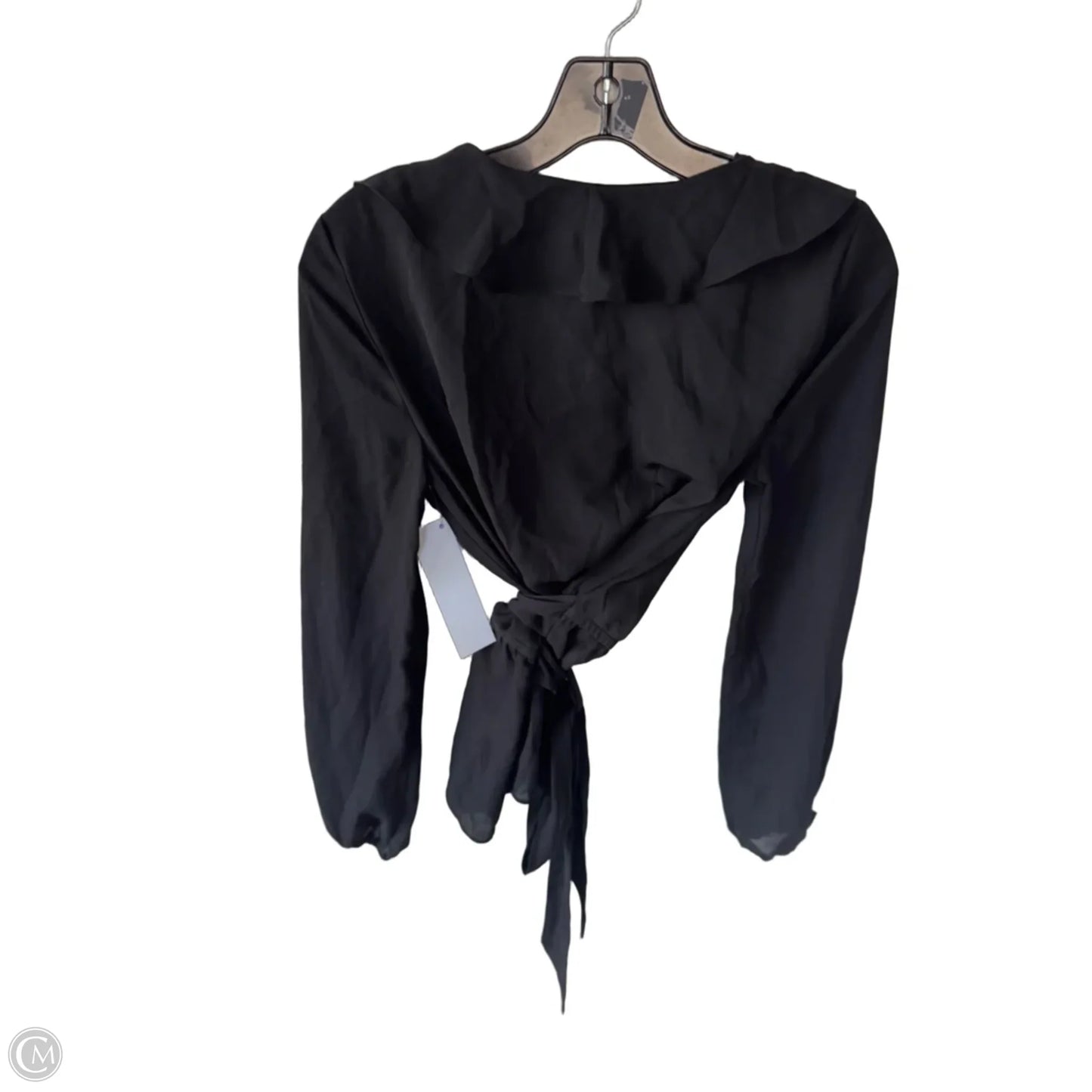 Blouse Long Sleeve By Max Studio In Black, Size: Xs