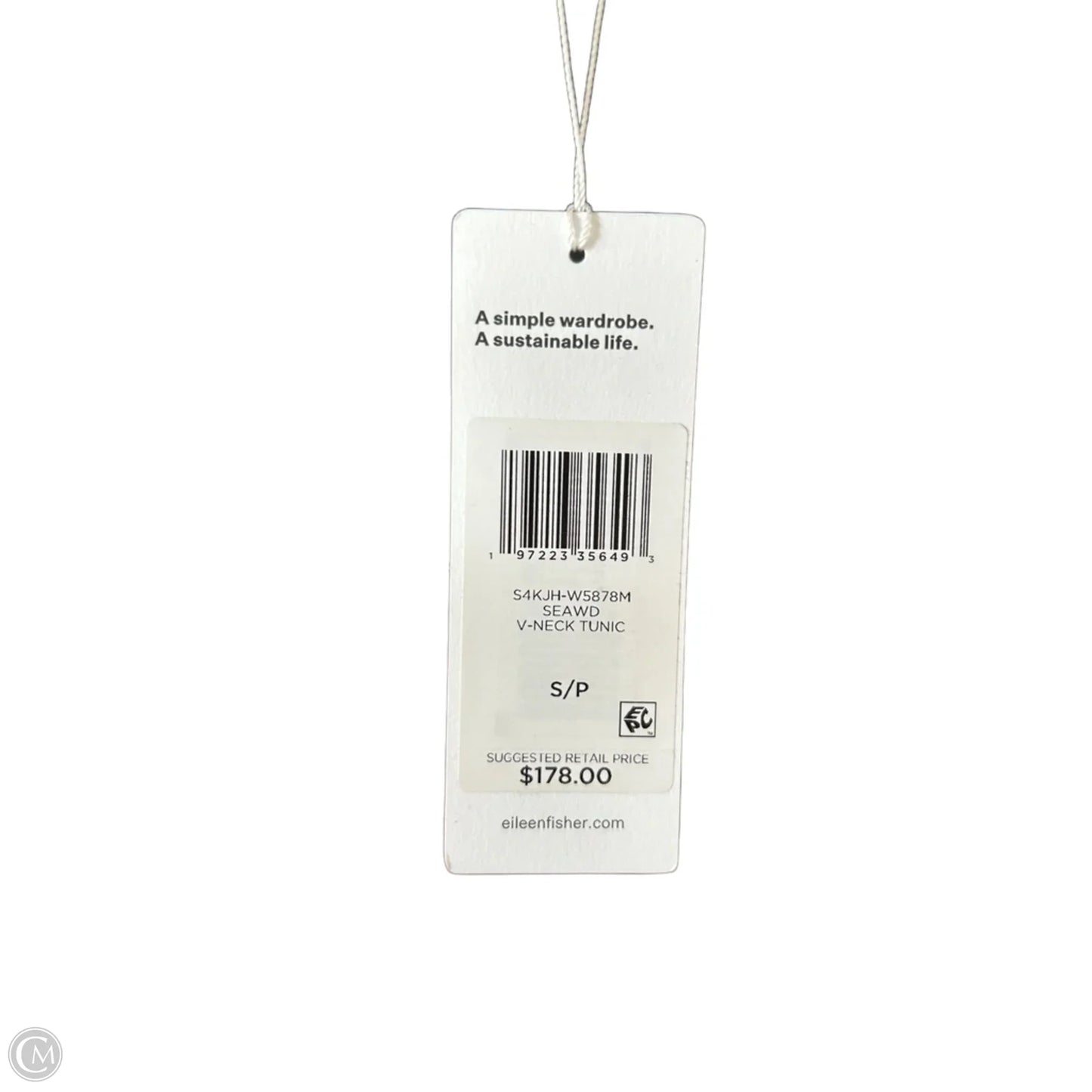 Vest Sweater By Eileen Fisher In Grey, Size: S