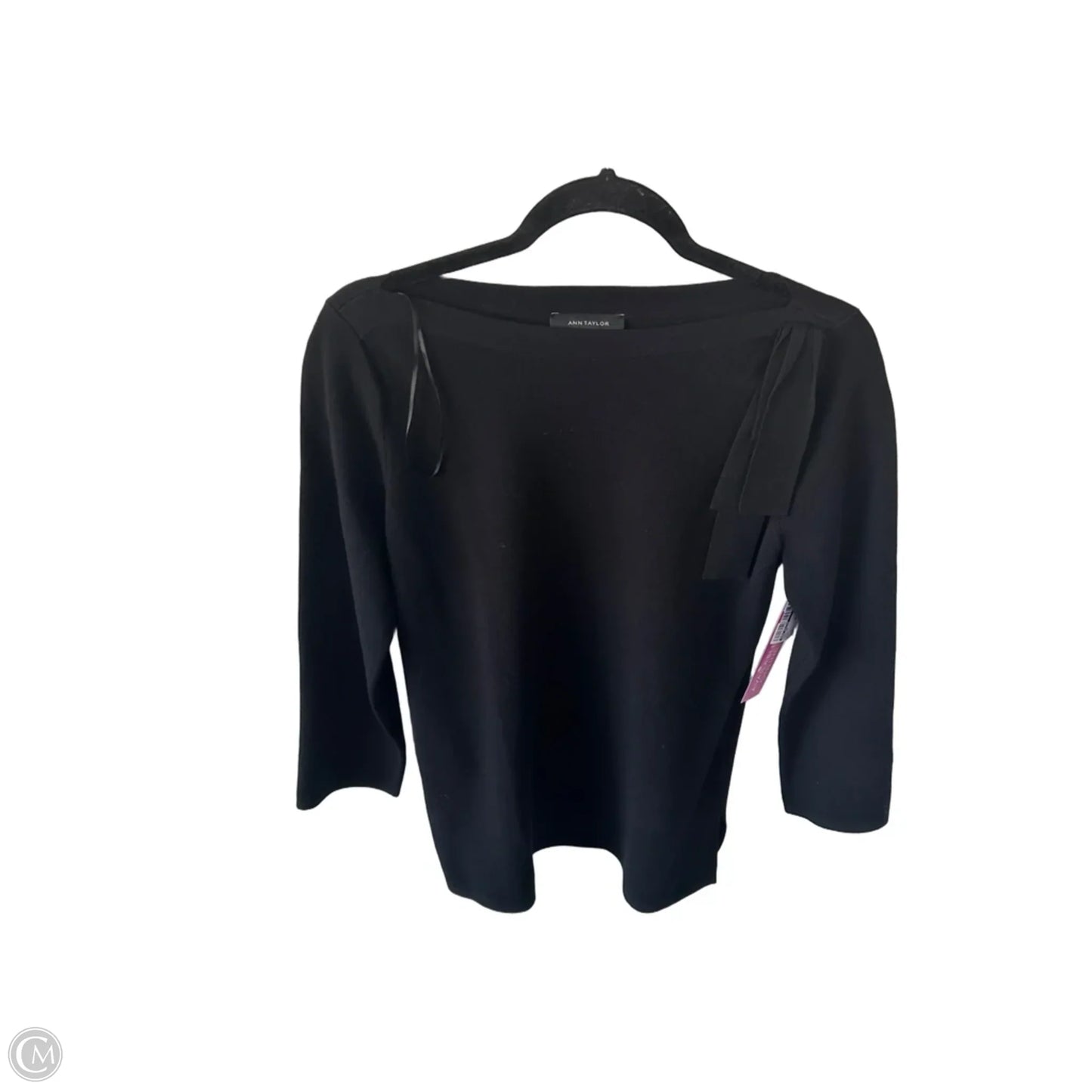 Sweater By Ann Taylor In Black, Size: S