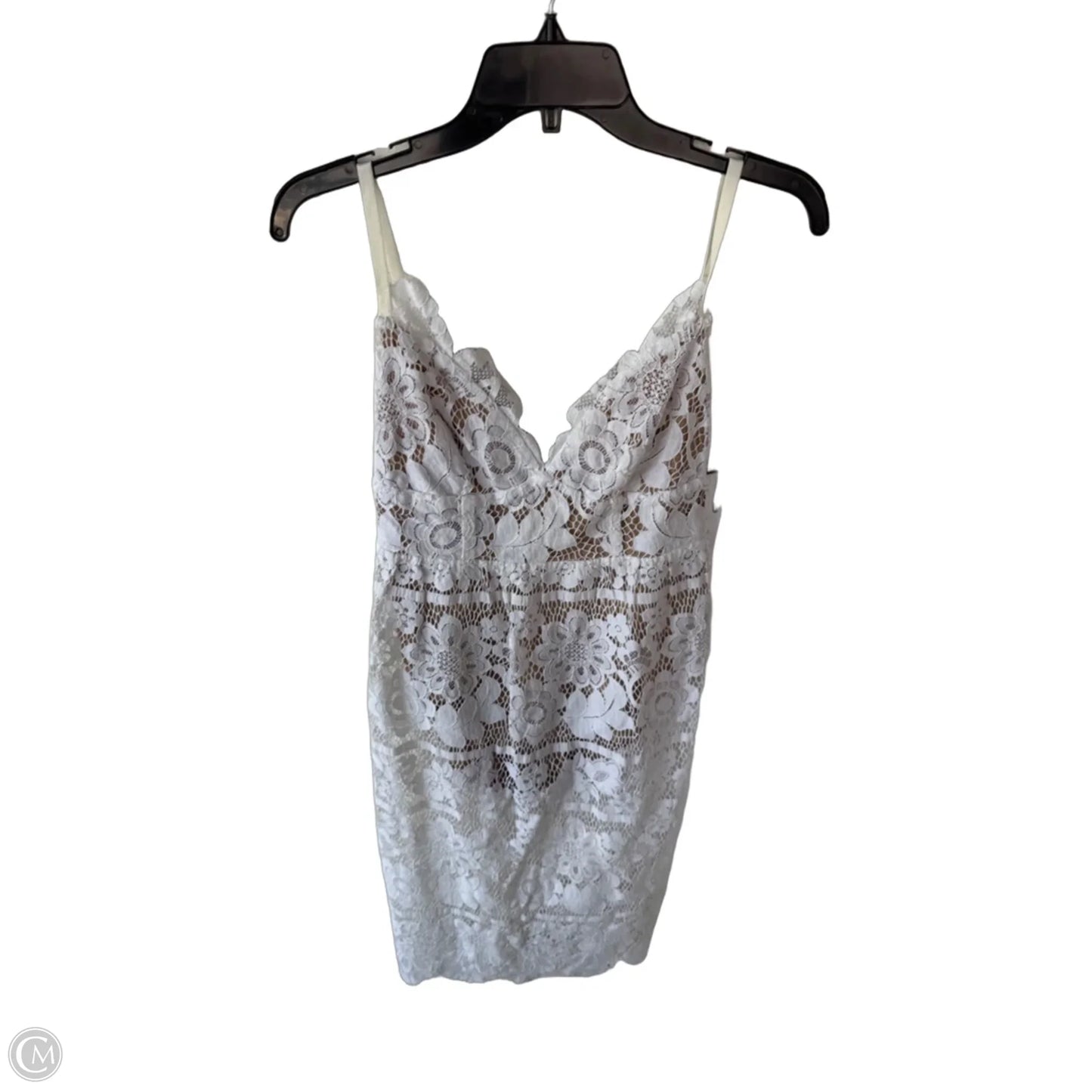 Dress Party Midi By For Love & Lemons In Cream, Size: M