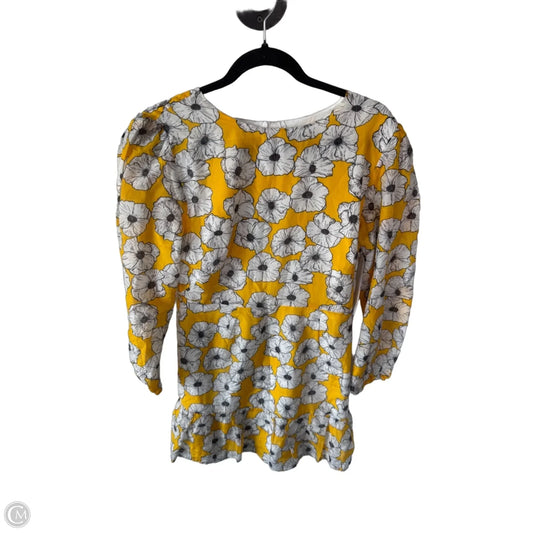 Dress Work By Cma In Yellow, Size: M