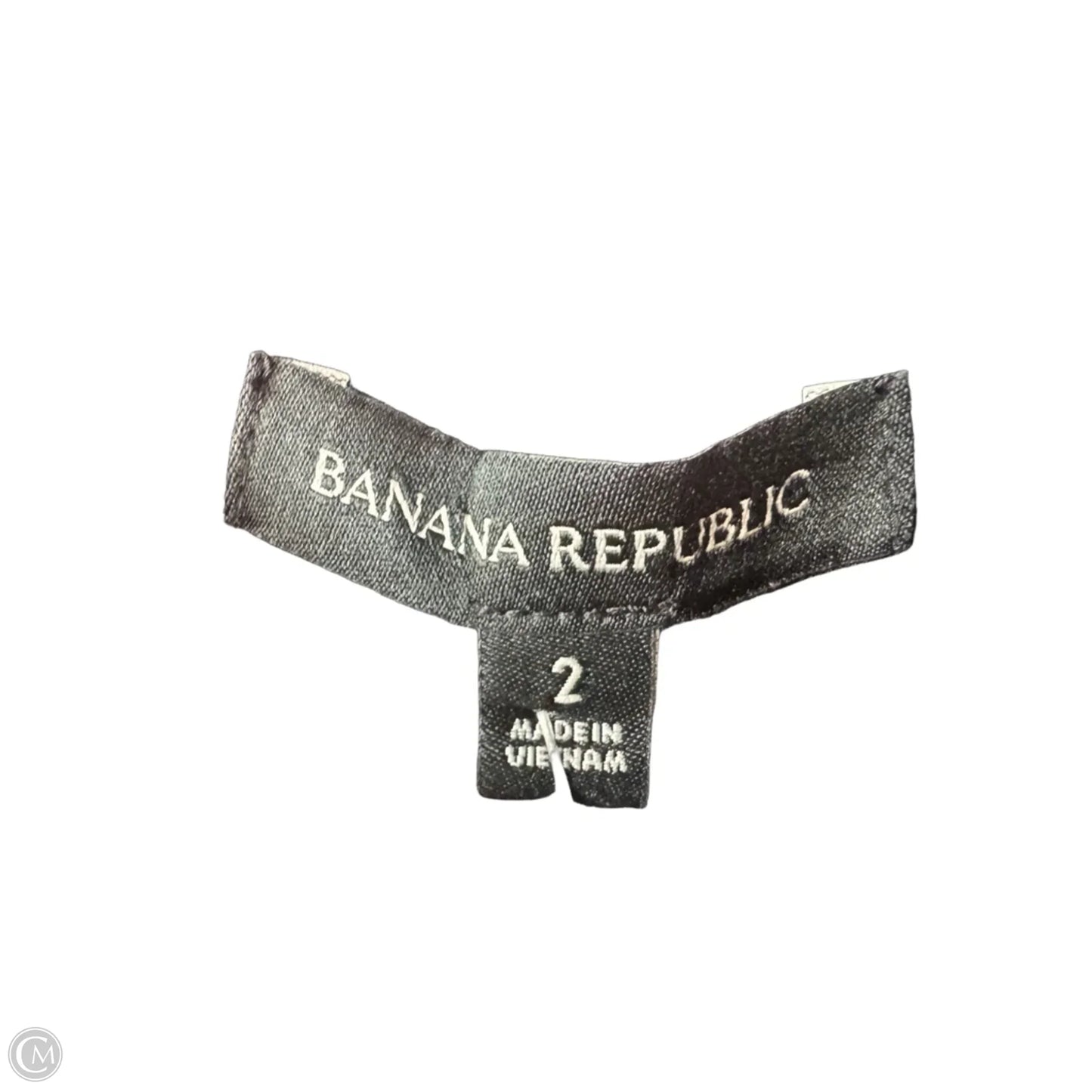 Dress Work By Banana Republic In Blue & Red, Size: Xs