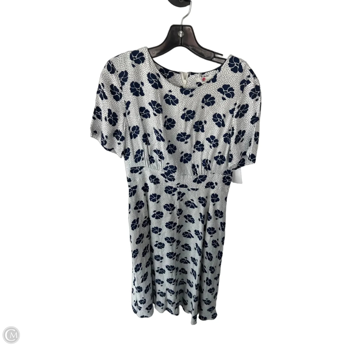 Dress Work By Boden In Blue & White, Size: S