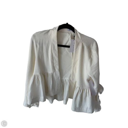 Blazer By Current Air In Cream, Size: M