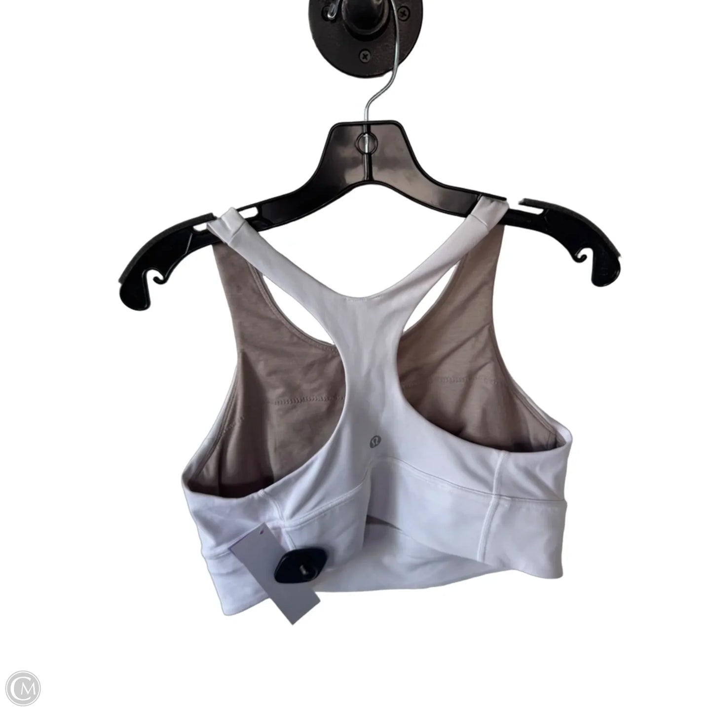 Athletic Bra By Lululemon In White, Size: L