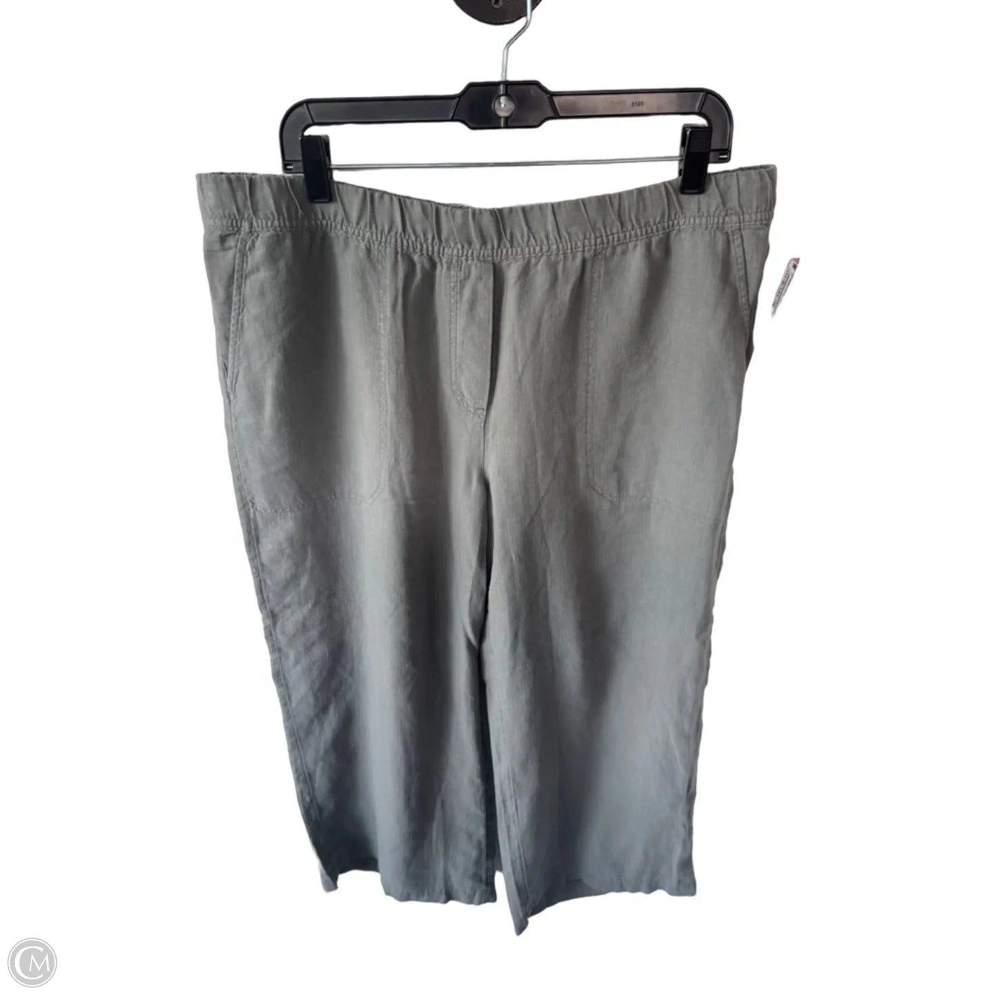 Pants Linen By Pure Jill In Green, Size: 12
