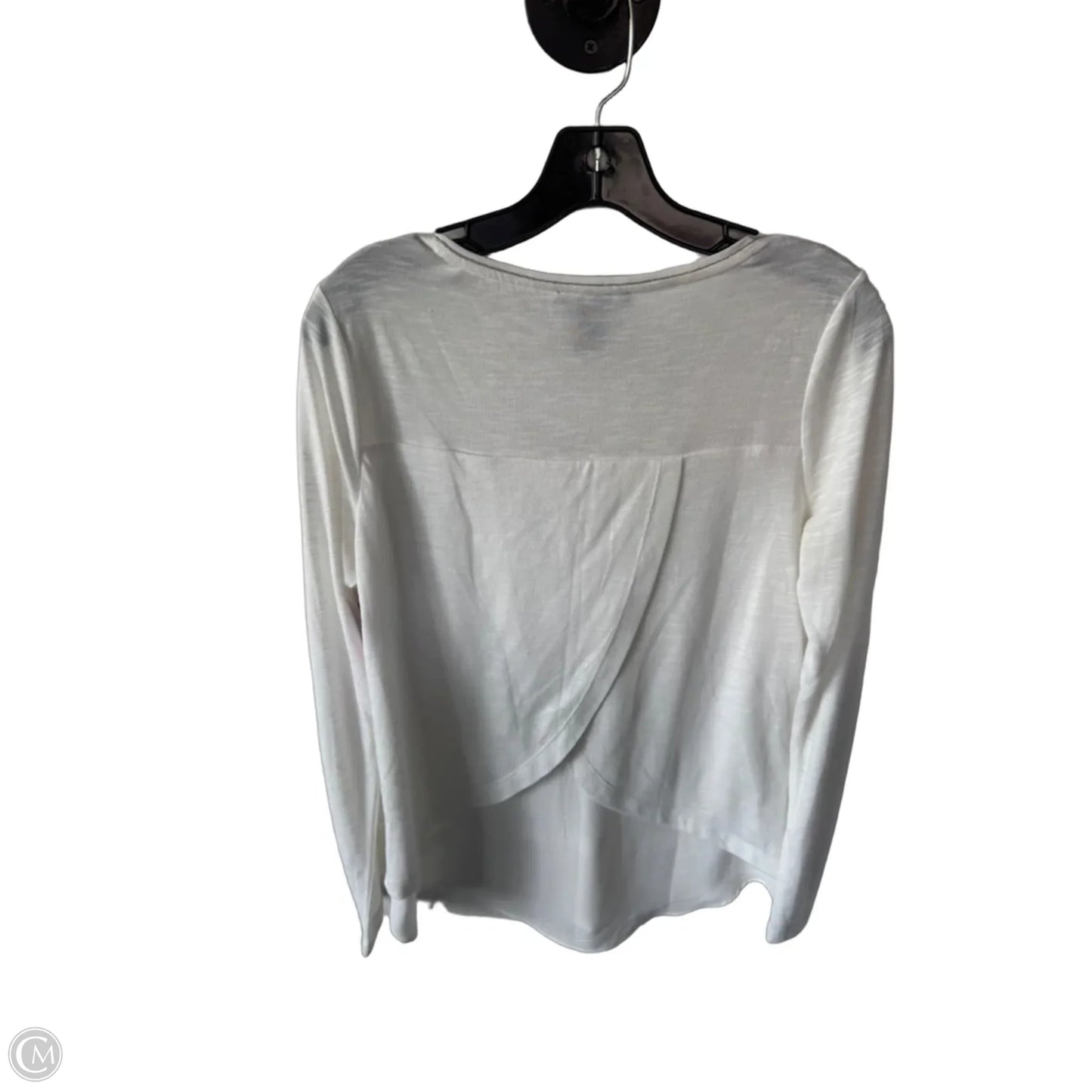 Top Long Sleeve By White House Black Market In White, Size: S