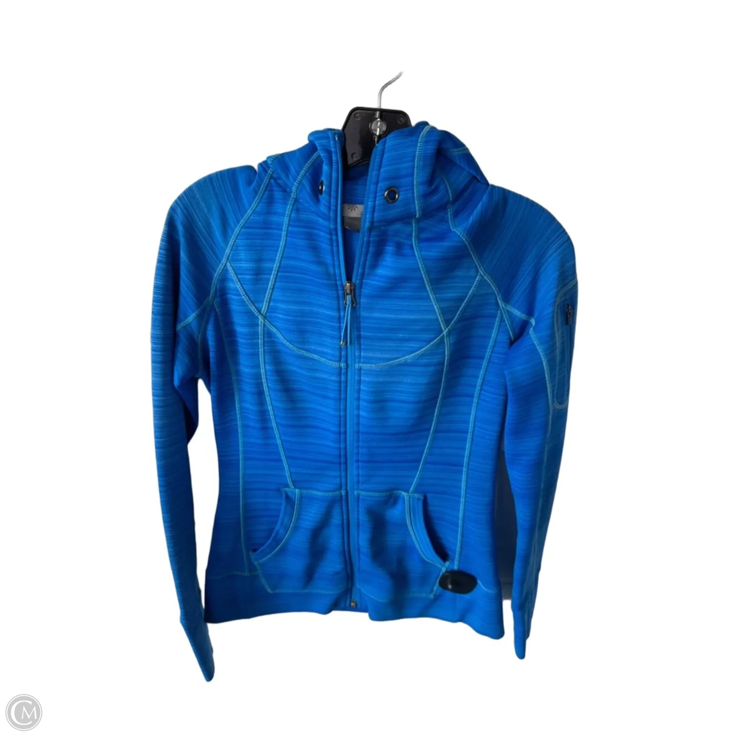Athletic Jacket By Athleta In Blue, Size: S