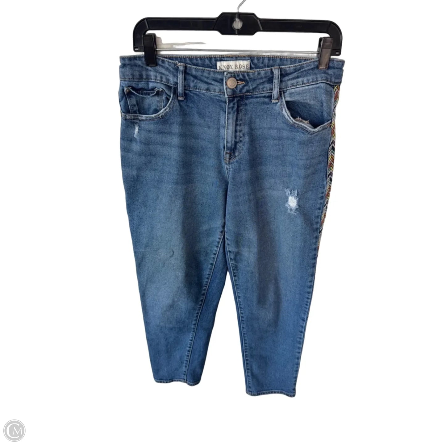 Jeans Straight By Knox Rose In Blue Denim, Size: 6