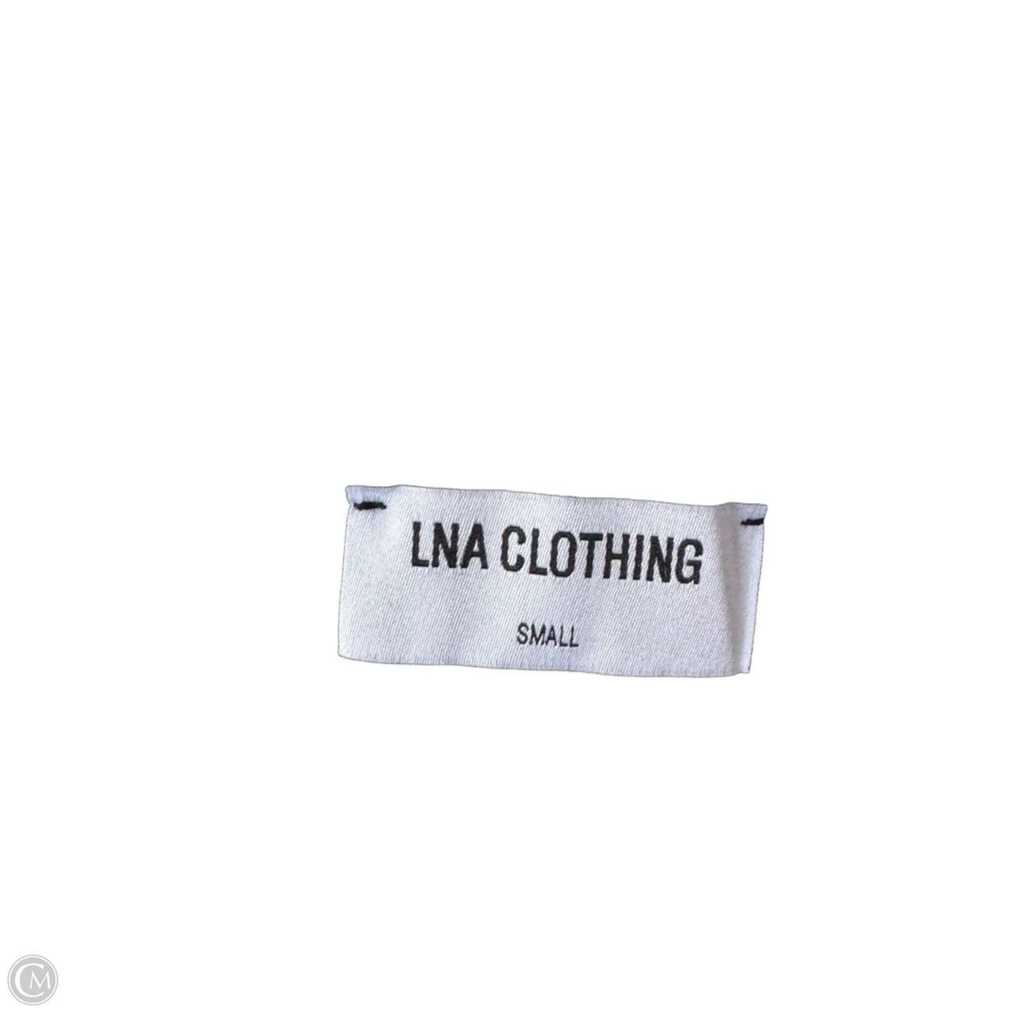 Top Long Sleeve By Lna In Black, Size: S