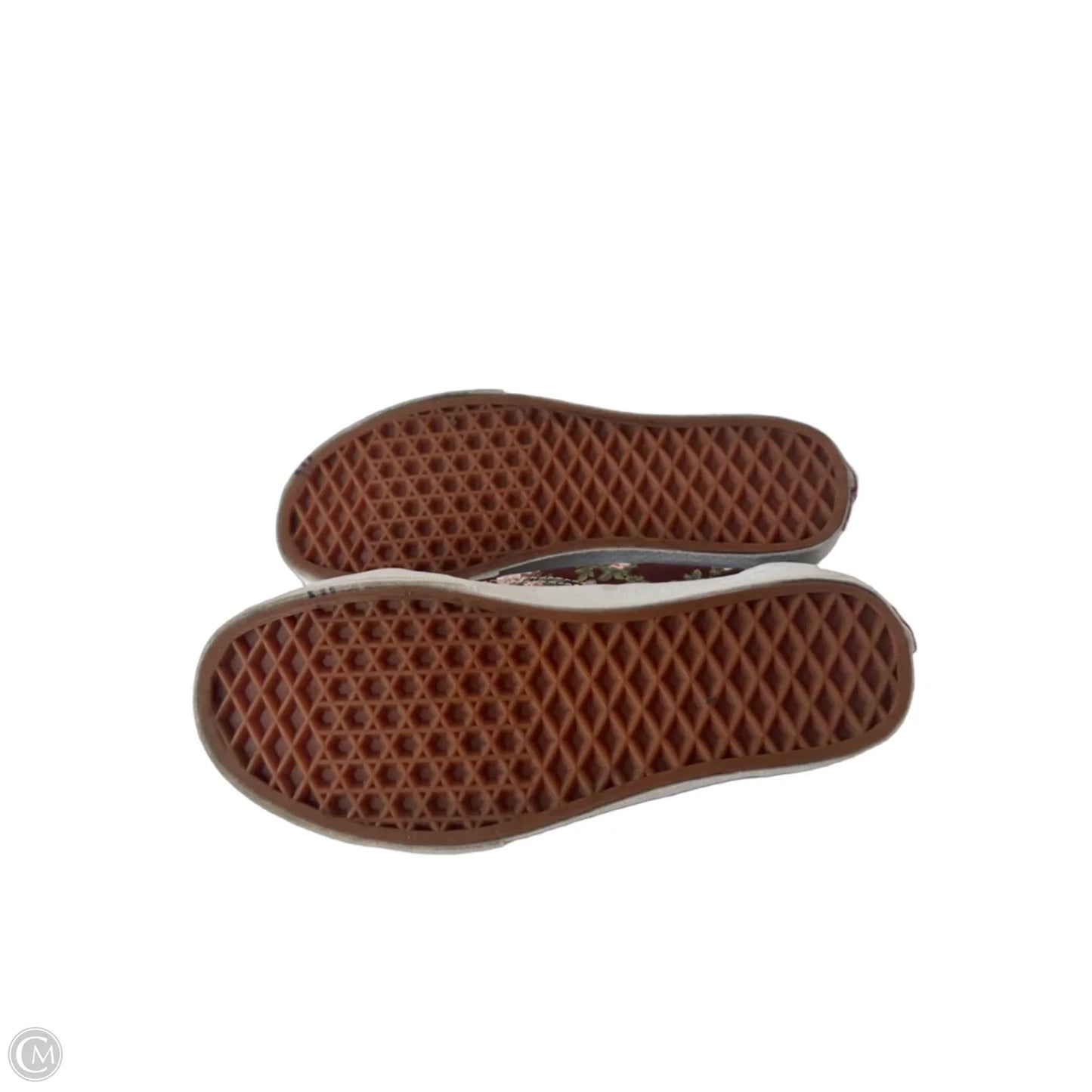 Shoes Sneakers By Vans In Blue & Brown, Size: 5.5