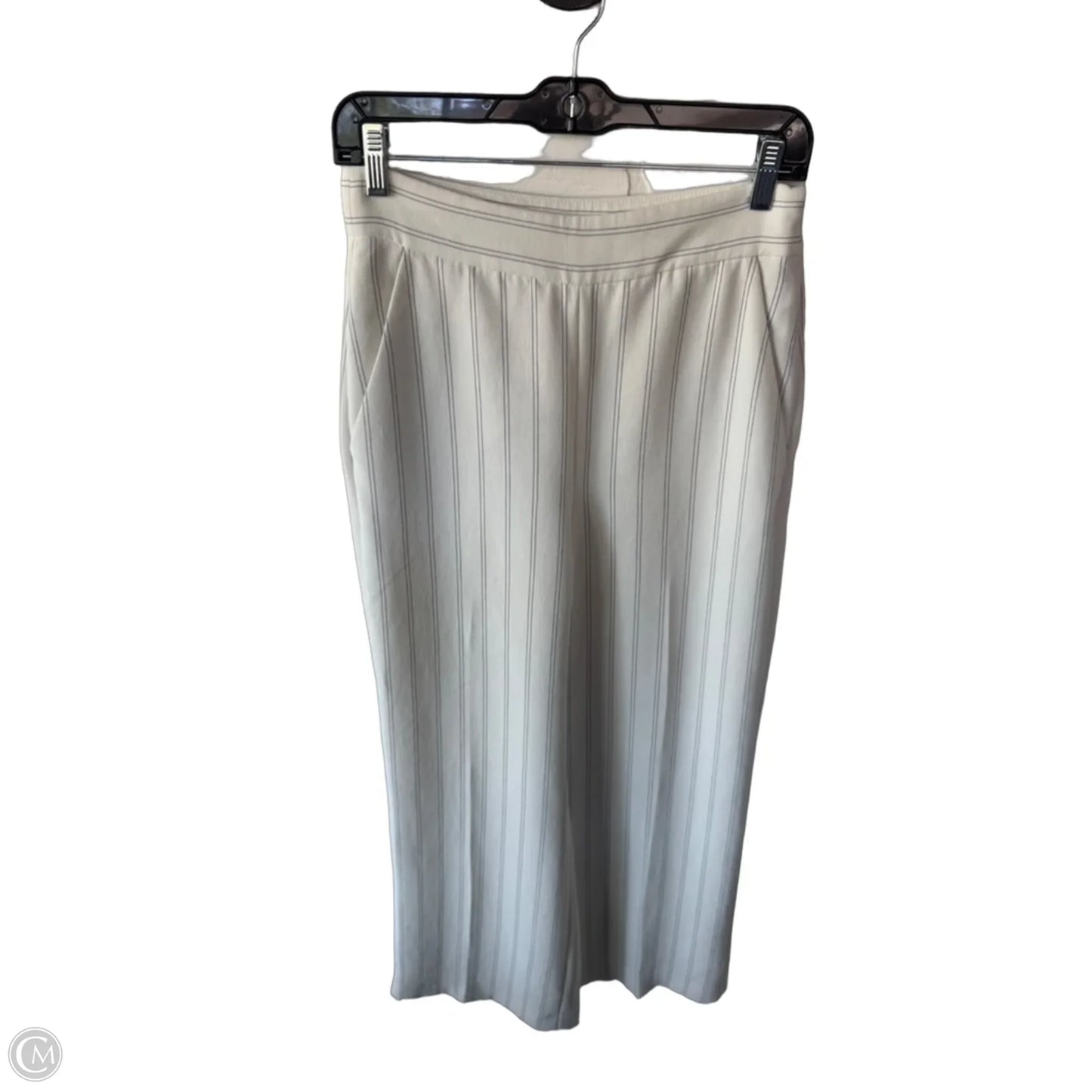 Pants Wide Leg By Wilfred In Cream & Grey, Size: 6