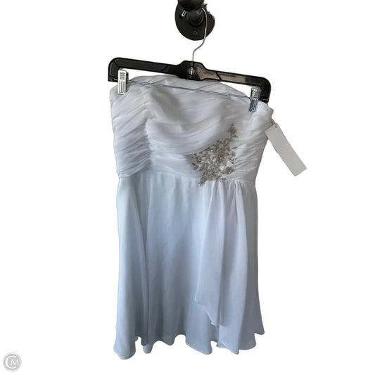 Dress Party Short By Clothes Mentor In White, Size: L