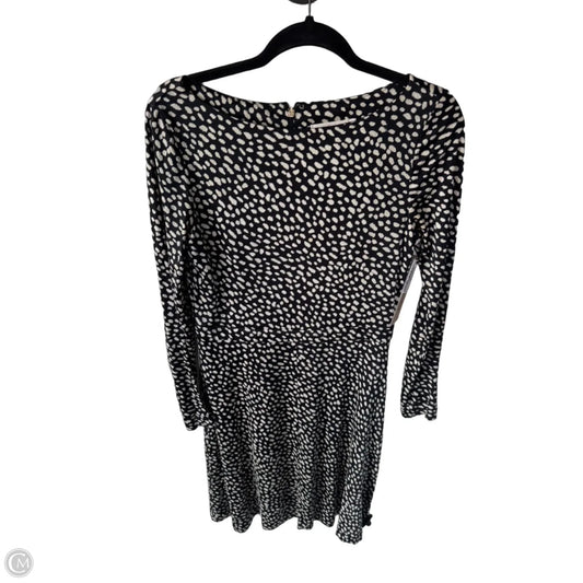 Dress Designer By Tory Burch In Black & Cream, Size: S