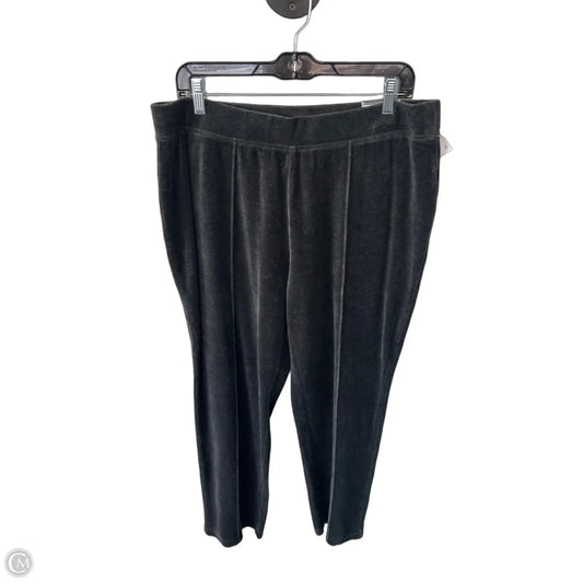 Pants Lounge By Chicos In Grey, Size: L