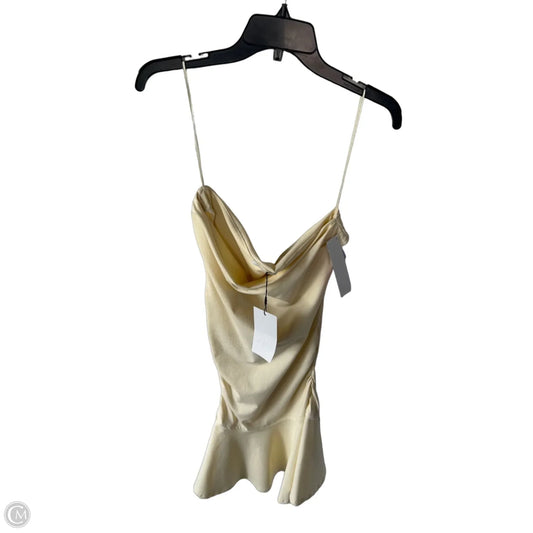Dress Party Short By Zara In Yellow, Size: M