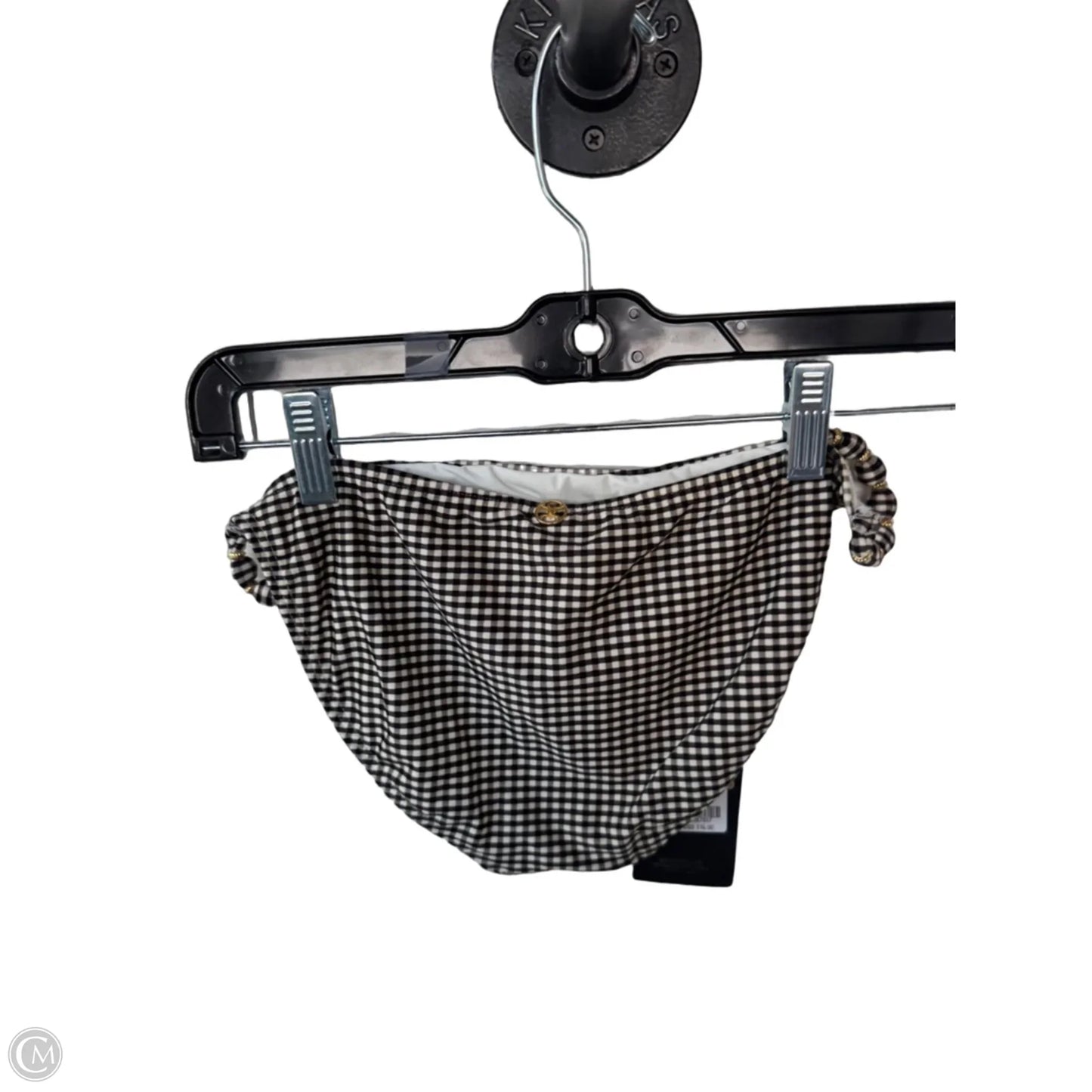 Swimsuit 2pc By Cma In Black & Cream, Size: L