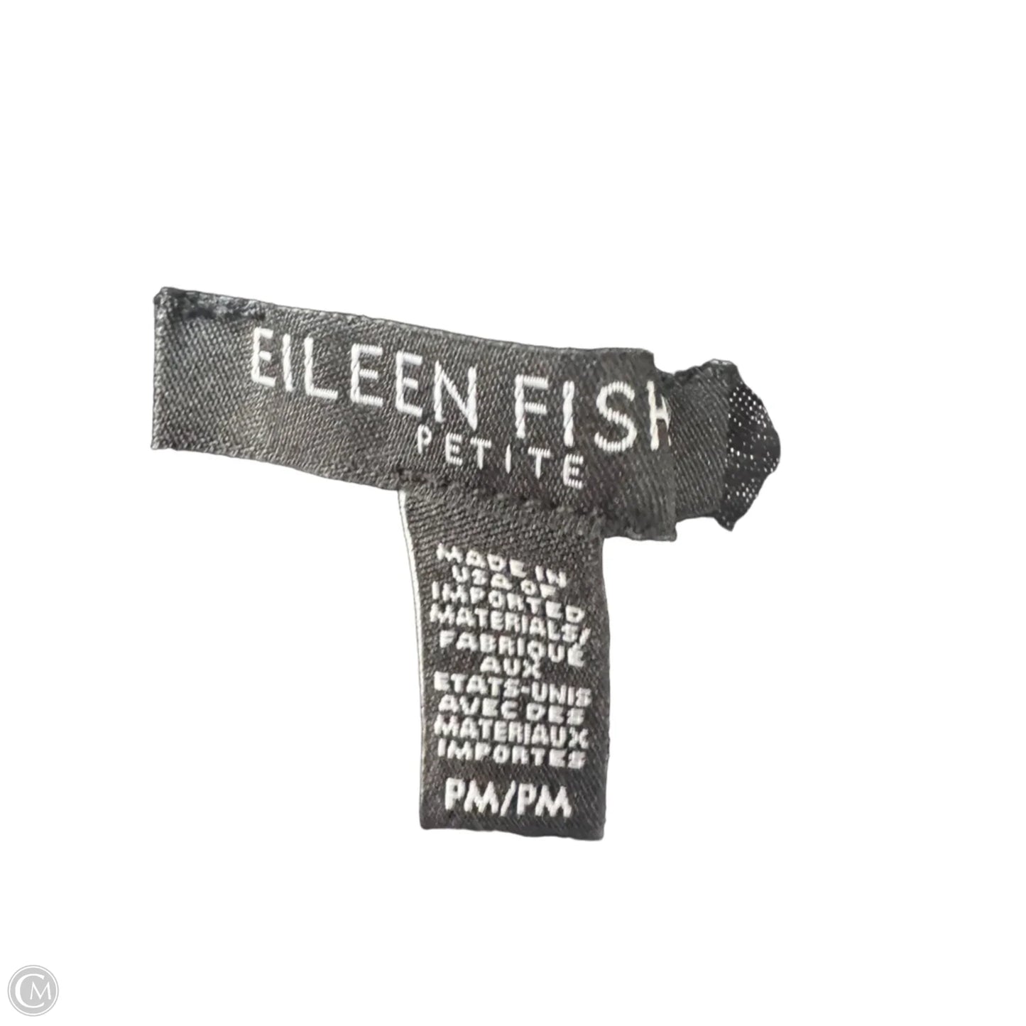 Dress Casual Midi By Eileen Fisher In Black, Size: Mp