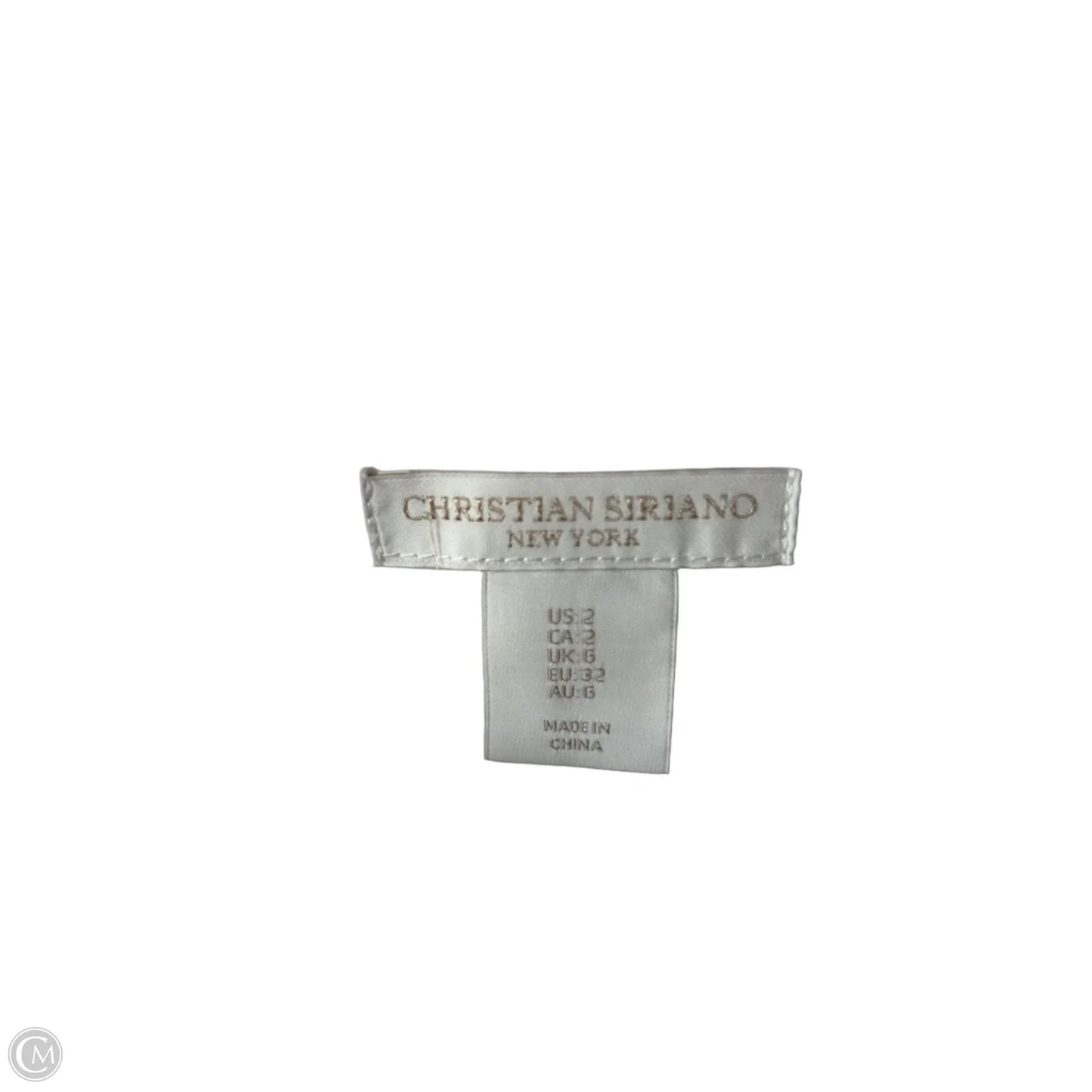 Pants Dress By Christian Siriano In Ivory, Size: 2