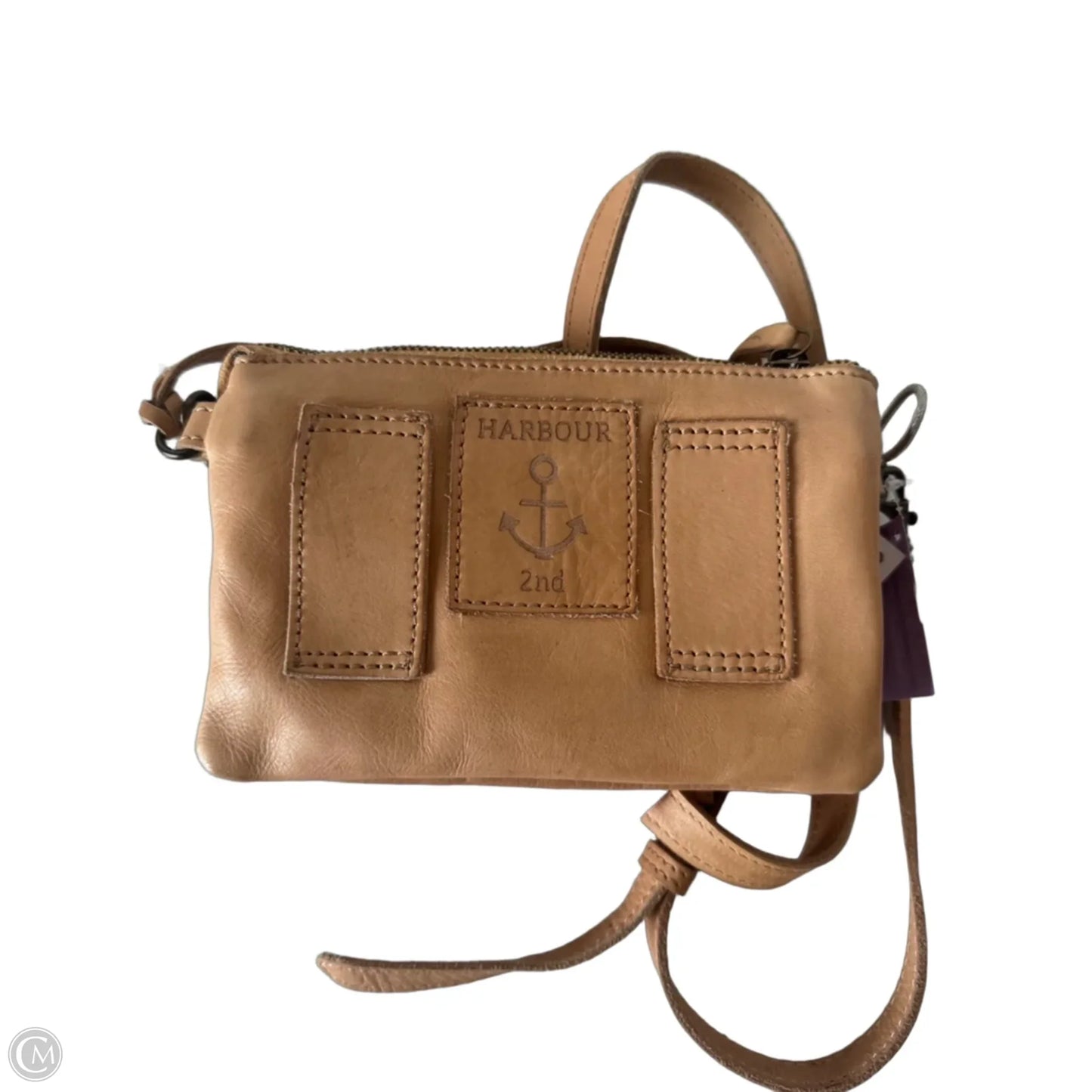 Crossbody Leather By Cmb, Size: Small