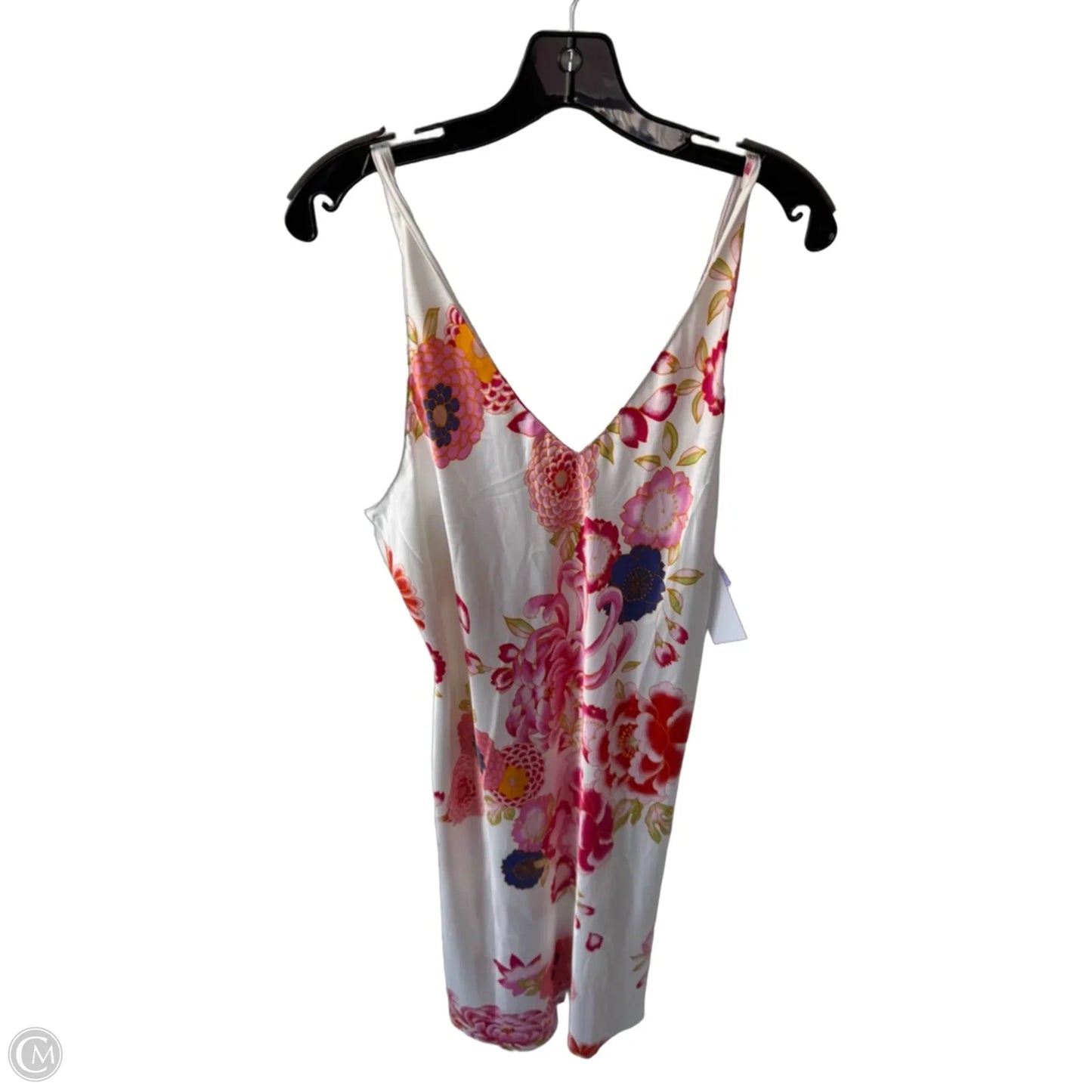 Nightgown By Natori In Pink & White, Size: L